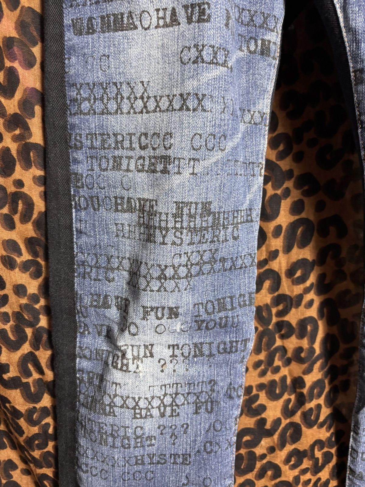 Hysteric Glamour Hysteric Glamour “Do You Wanna Have Fun Tonight” Size US 30 / EU 46 - 9 Thumbnail