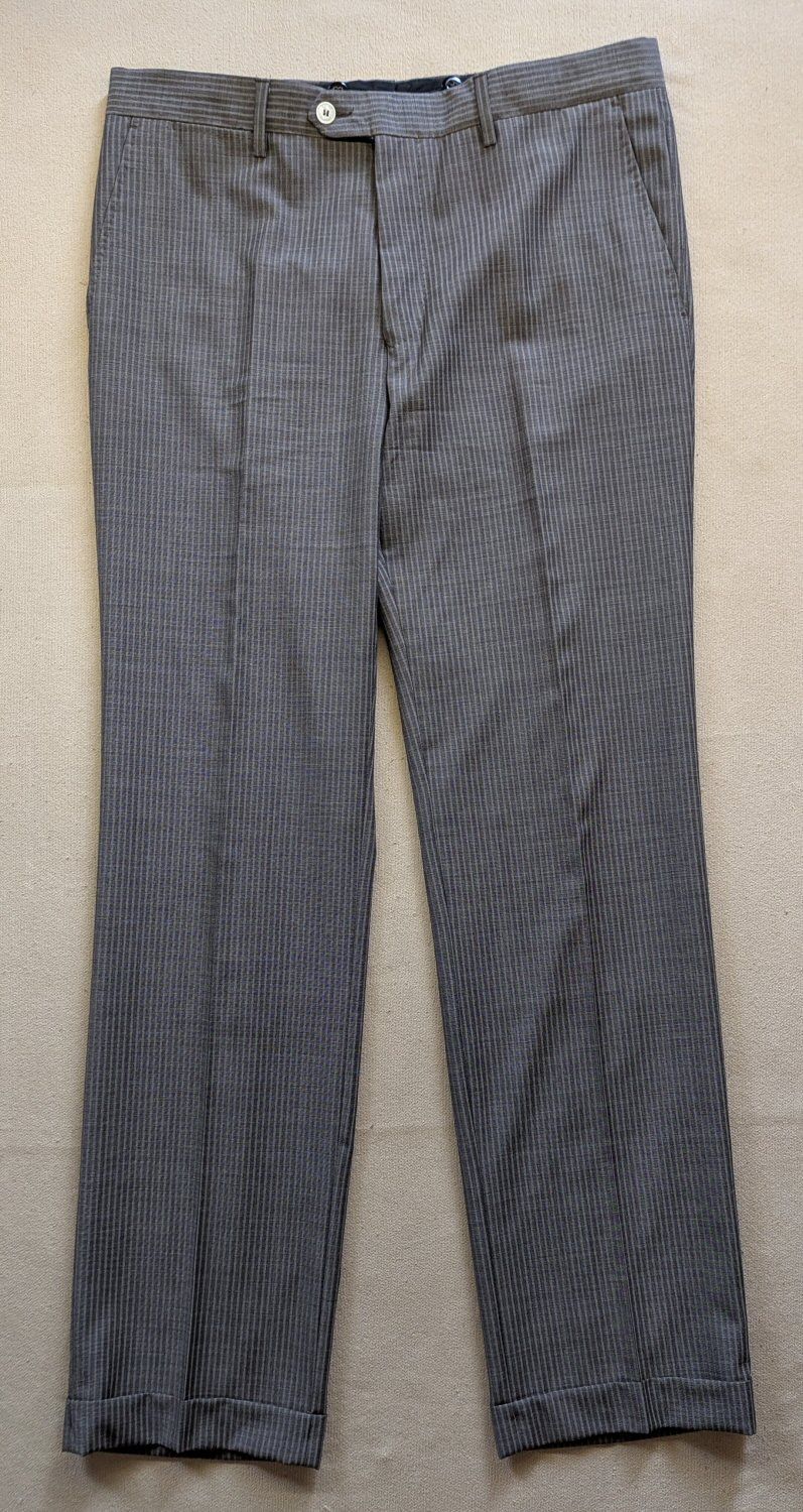 Versace Versace 2-Button Single Breasted Brown Suit IT50/US40 NWT Size 40R - 5 Thumbnail
