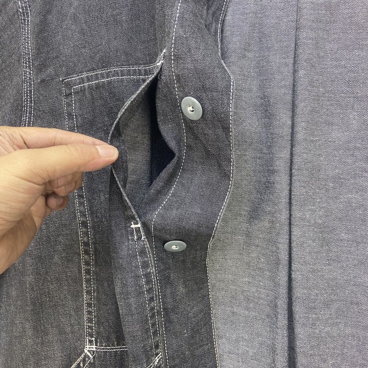 Issey Miyake Issey Miyake Soft Denim Workwear Style Jacket Size US M / EU 48-50 / 2 - 18 Thumbnail