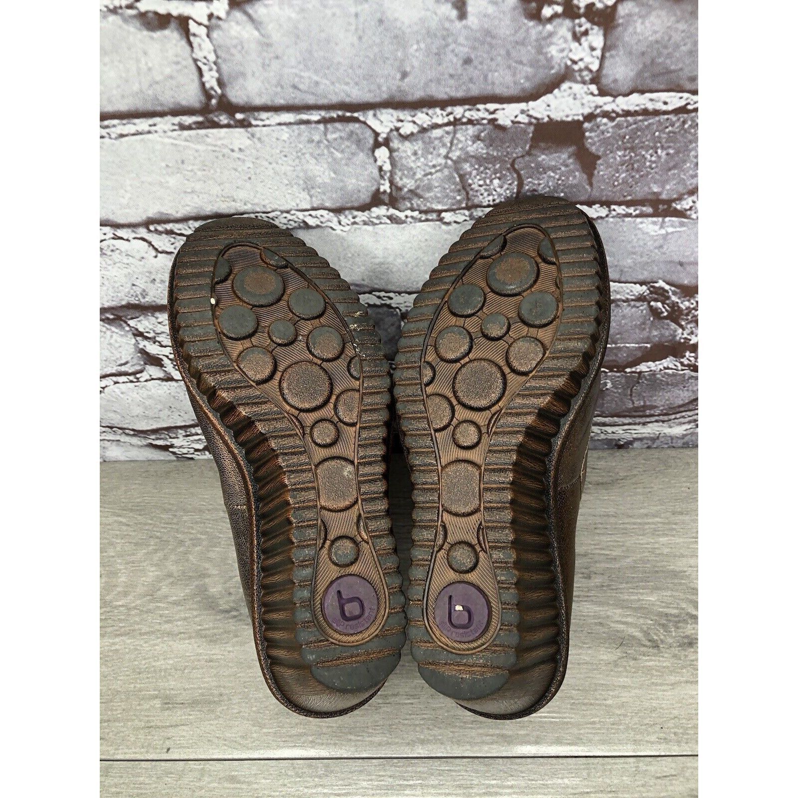Other Bionica Bronze Leather Shimmer Mary Jane Strap Wedge Shoes W Size US 7.5 / IT 37.5 - 7 Thumbnail