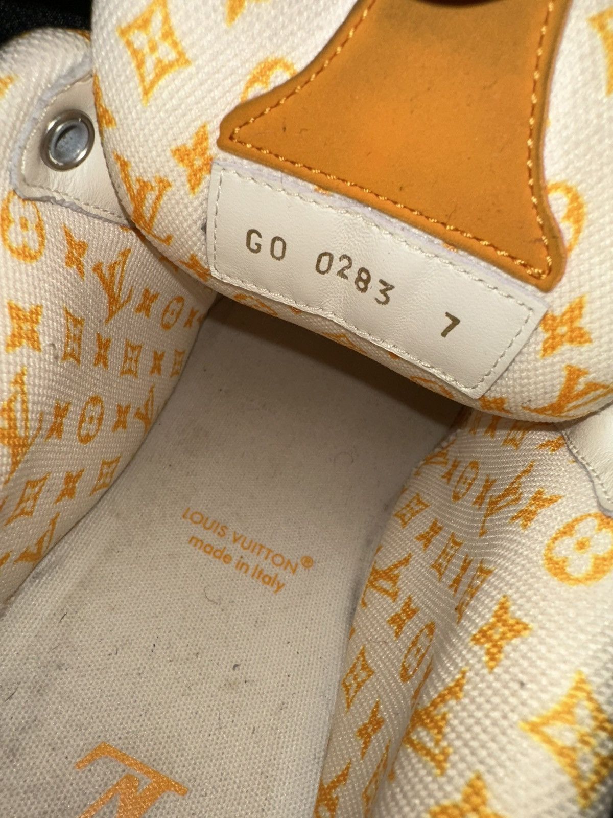 Louis Vuitton Louis Vuitton Skate ‘Orange’ Size 7LV 8-8.5us Size US 8 / EU 41 - 6 Thumbnail
