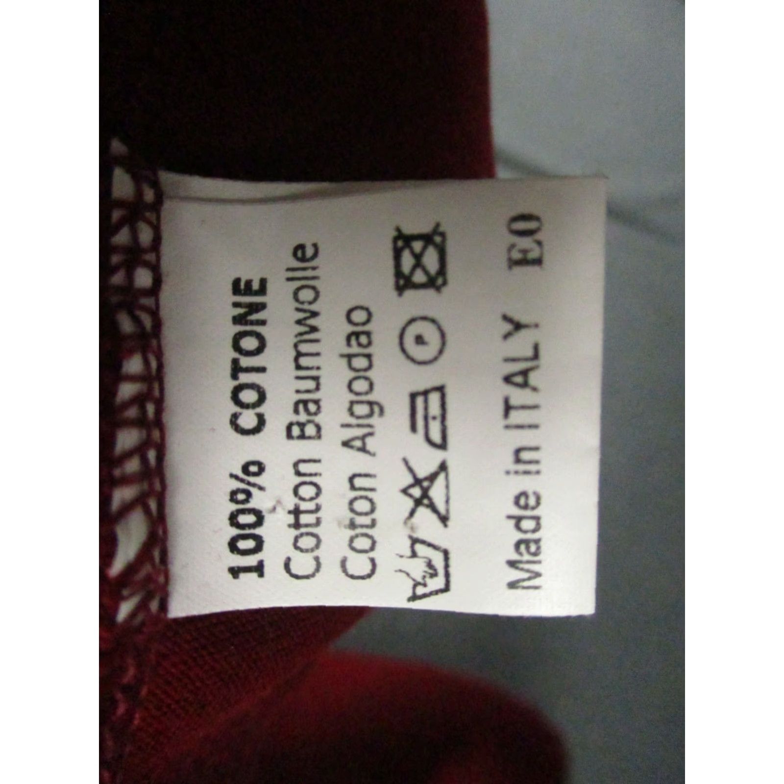 Vintage Dalmine Uomo Polo Shirt Lightweight Mens XL Italy Burgandy Size US XL / EU 56 / 4 - 4 Thumbnail