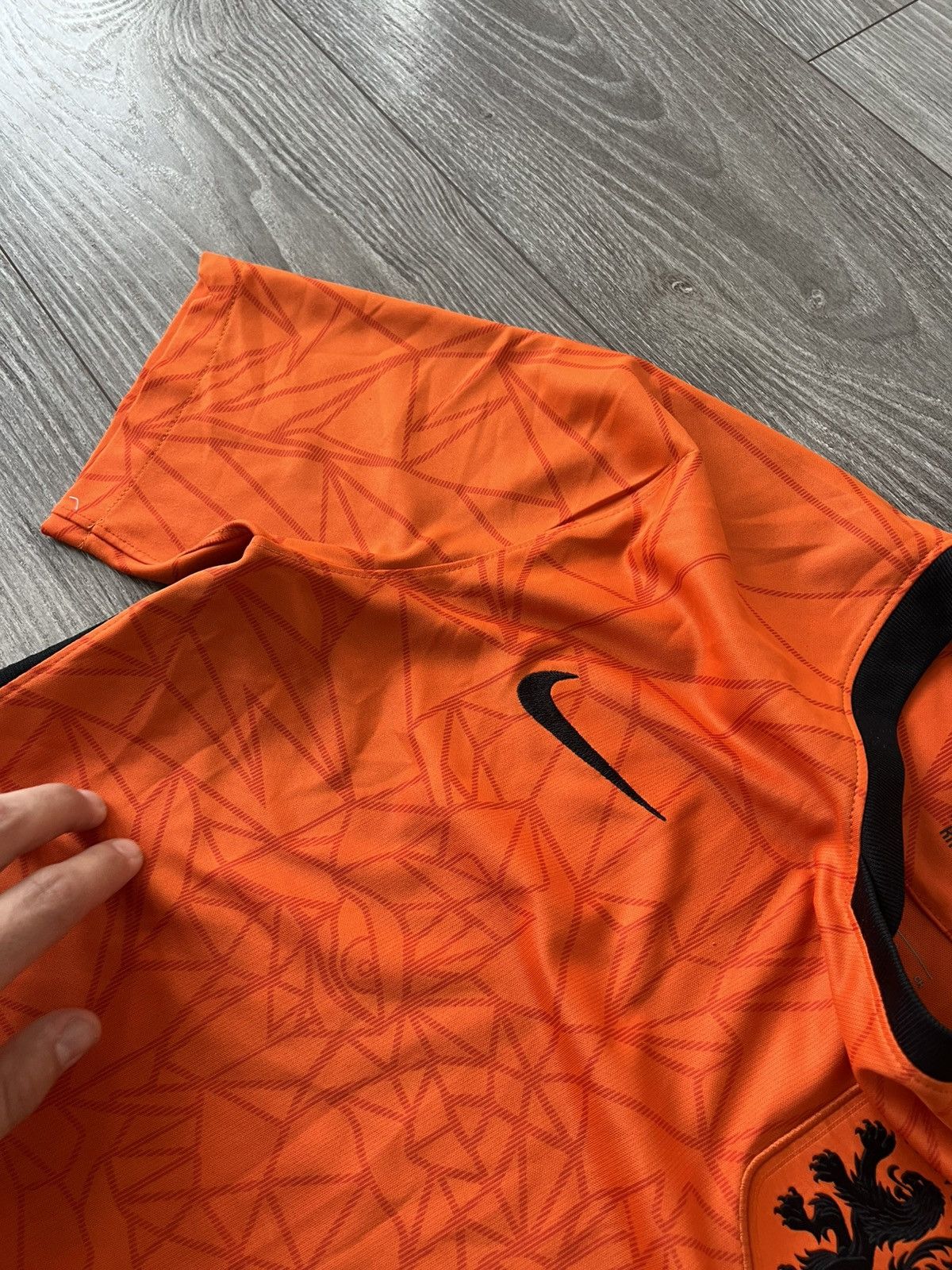 Nike Nike Netherlands KNVB Home Football Lion Jersey T-Shirt Size US S / EU 44-46 / 1 - 23 Thumbnail
