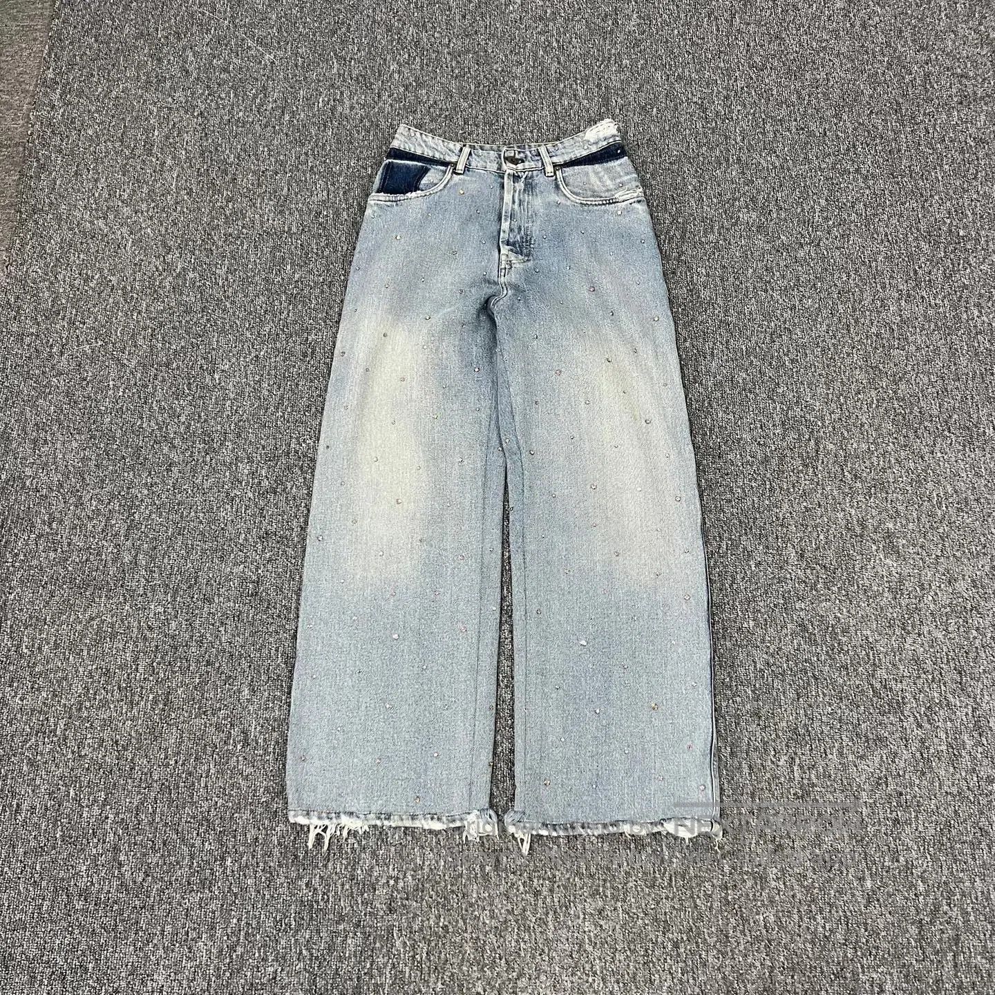 Miu Miu miu miu Water-washing damages the light blue silhouette je Size 25" / US 0 / IT 36 - 1 Thumbnail