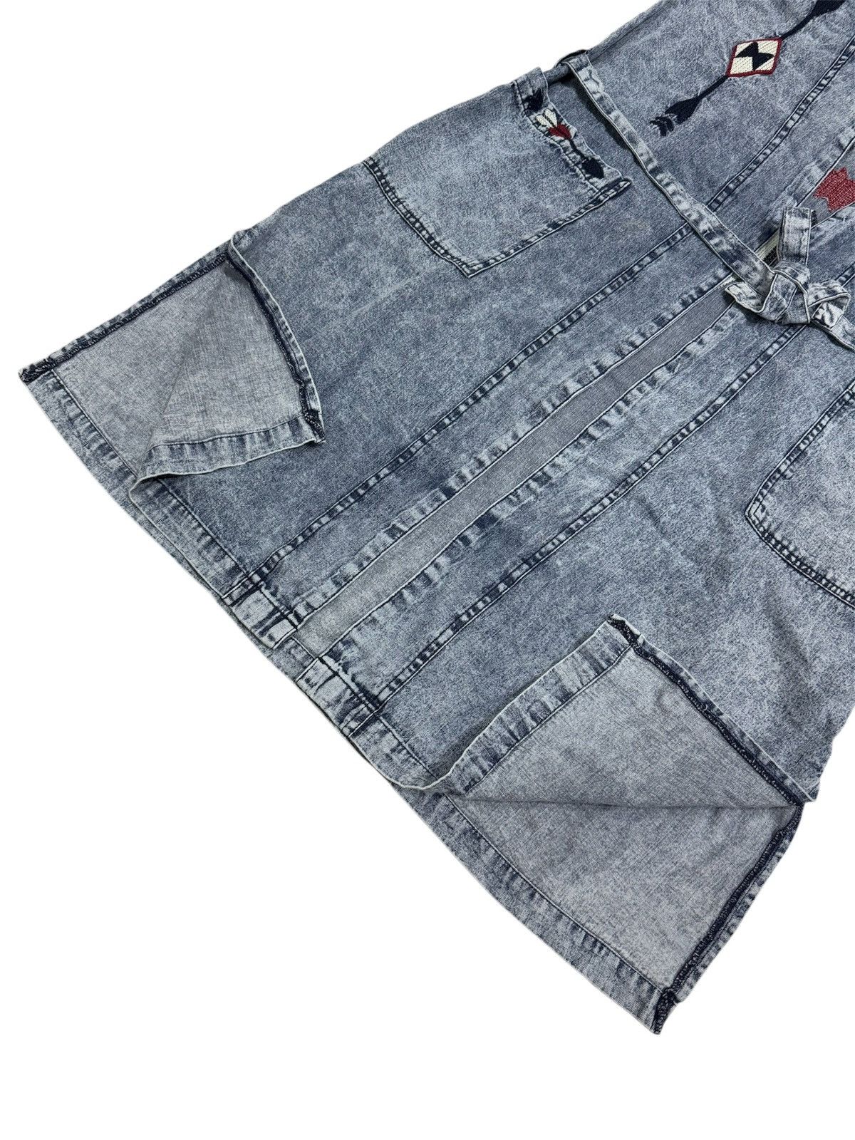 Native ANTI BALLISTIC NATIVE NAVAJO DENIM LONG JACKET Size ONE SIZE - 6 Thumbnail