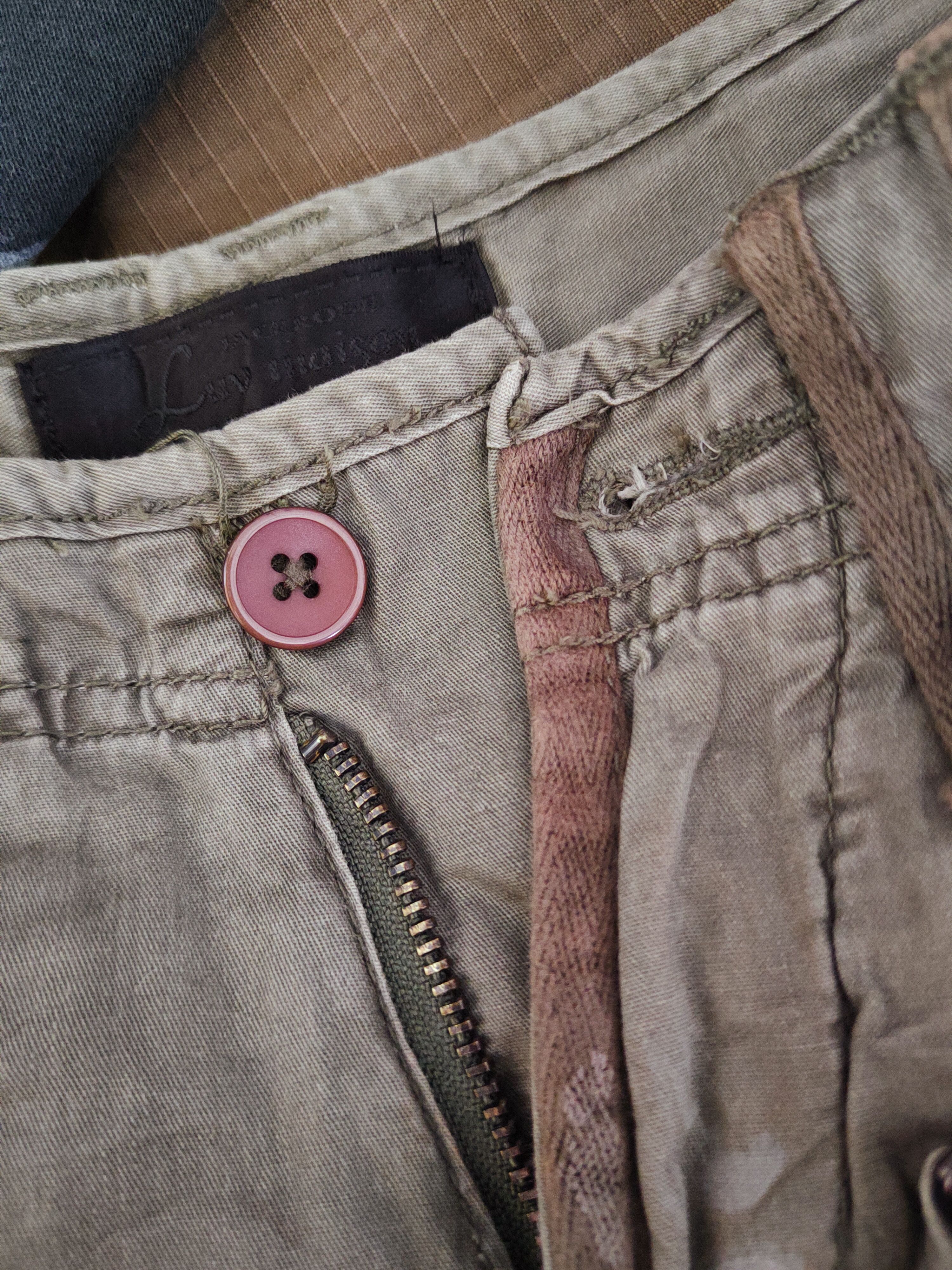 JACKROSE Vintage 💥Jack Rose Green Multi Tactical pocket Cargo Pants Size 30" / US 8 / IT 44 - 12 Thumbnail
