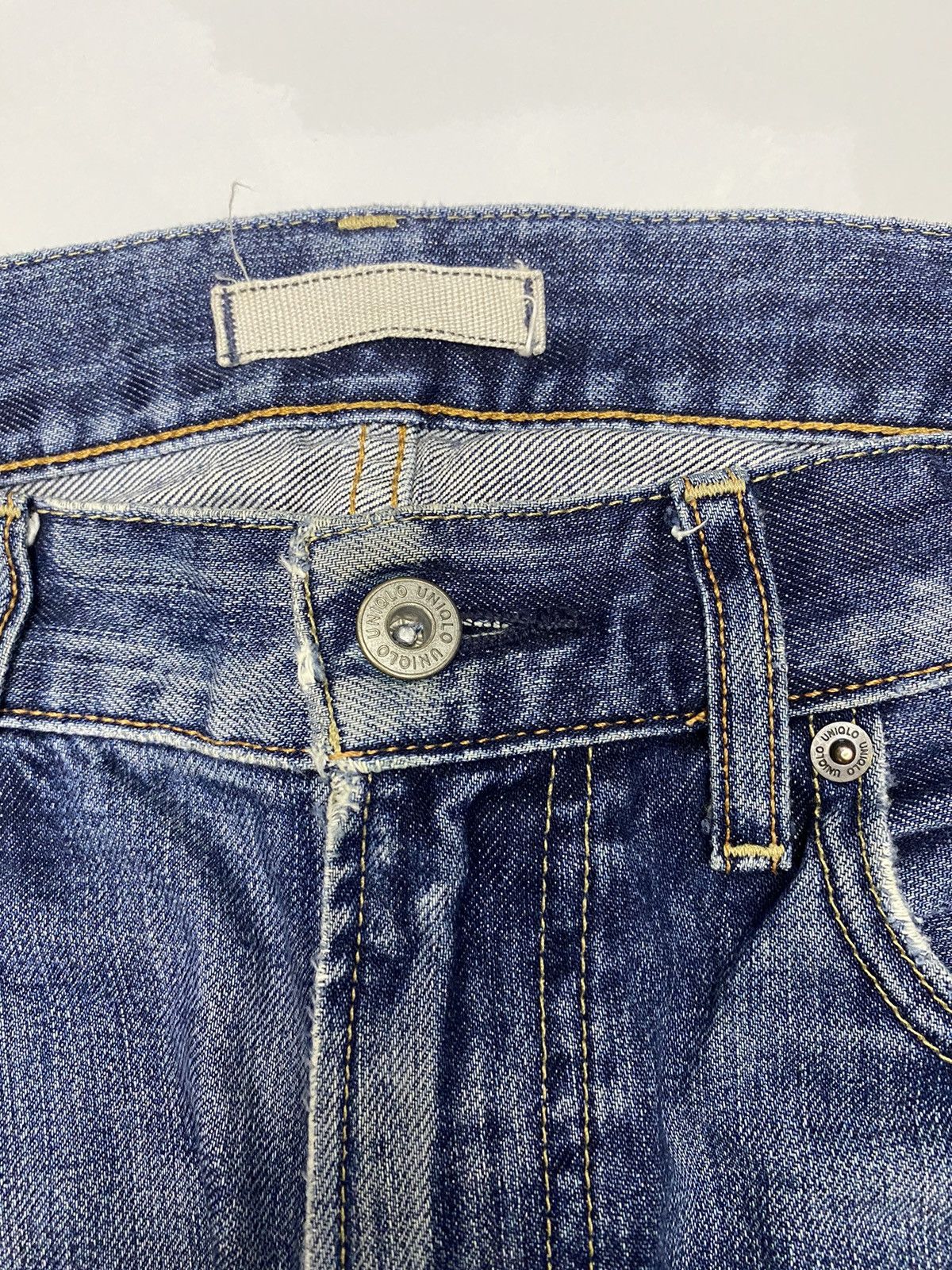 Undercover × Uniqlo VINTAGE UNIQLO JAPAN DISTRESS RIPS DENIM UNDERCOVER STYLE Size US 30 / EU 46 - 9 Thumbnail