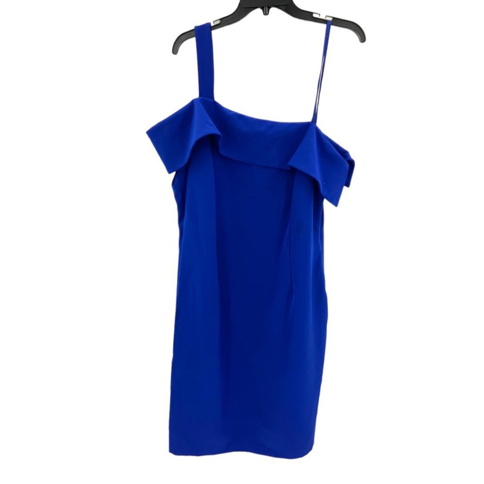 Other Marina Blue One-Shoulder Sheath Dress Size 16 NWOT $159 MSRP Size XXL / US 16-18 / IT 52-54 - 5 Thumbnail