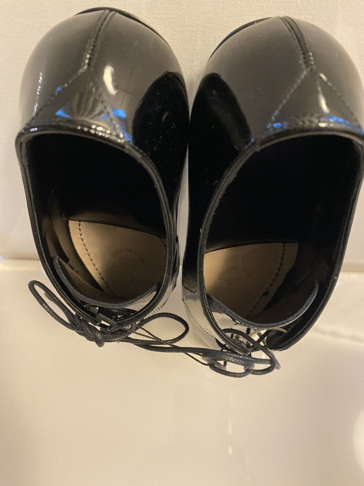 Saint Laurent Paris Black Saint Laurent Paris Shoes Size US 5.5 / IT 35.5 - 11 Thumbnail