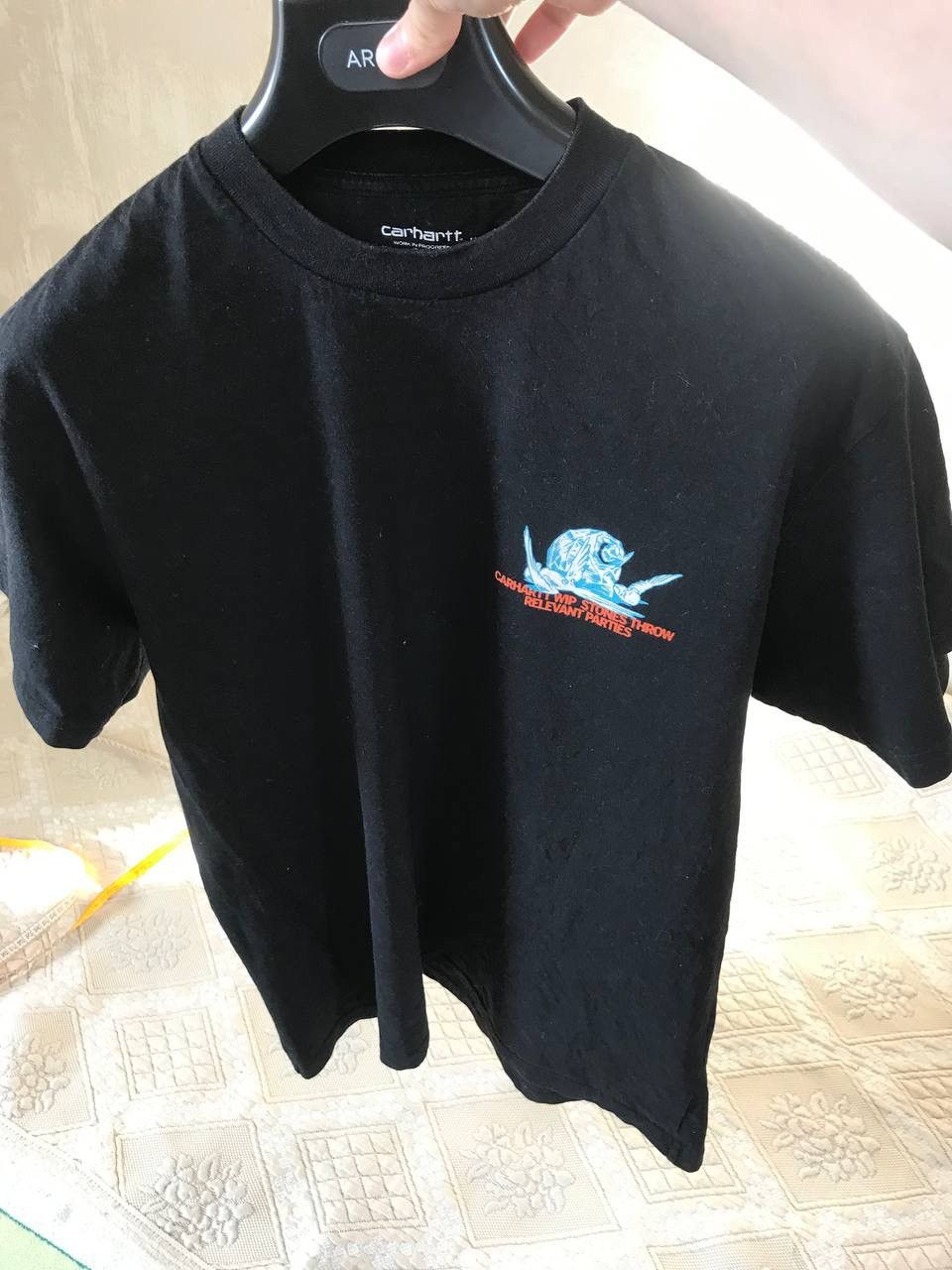 Carhartt Wip 🔥 Carhartt WIP x Relevant Parties Stones Throw T Shirt Size US M / EU 48-50 / 2 - 6 Thumbnail