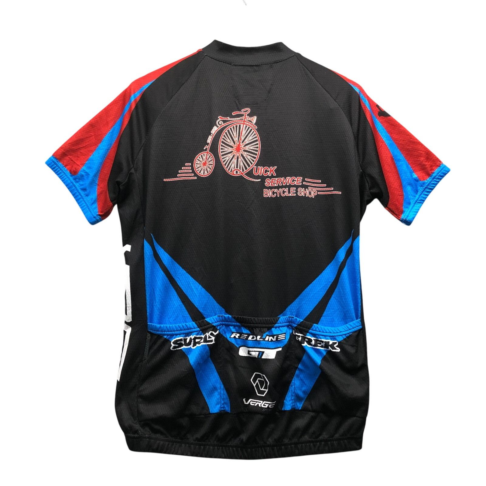 Other Verge Sports Cycling Jersey Shirt Mens XL Graphic Black Blue Size US XL / EU 56 / 4 - 4 Thumbnail