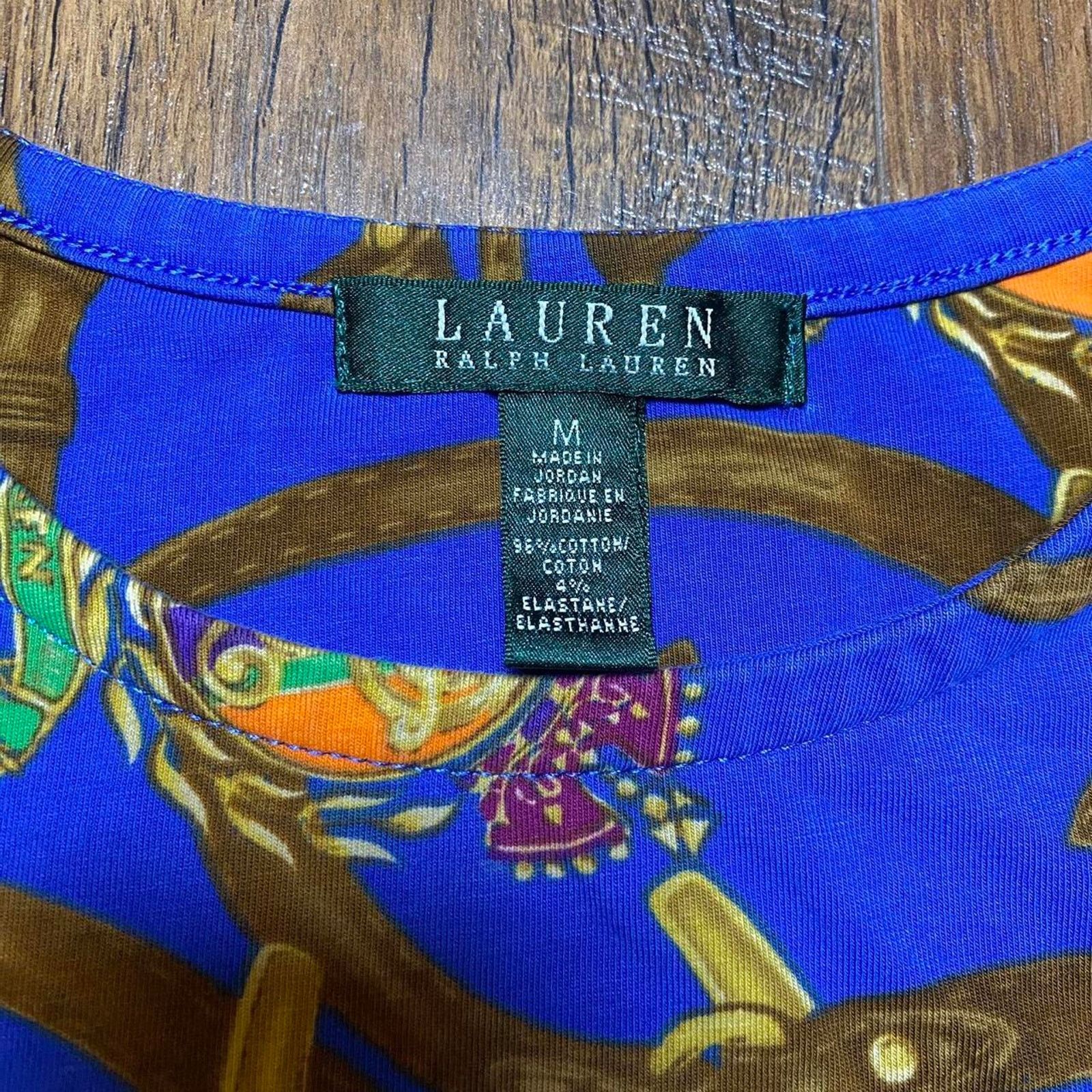 Ralph Lauren Blue ralph lauren equestrian aop Size M / US 6-8 / IT 42-44 - 3 Thumbnail