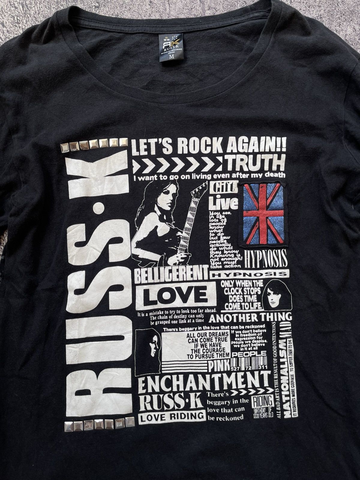 Japanese Brand Y2k Russ-k ifsixwasnine poem longsleeve Size US M / EU 48-50 / 2 - 2 Thumbnail