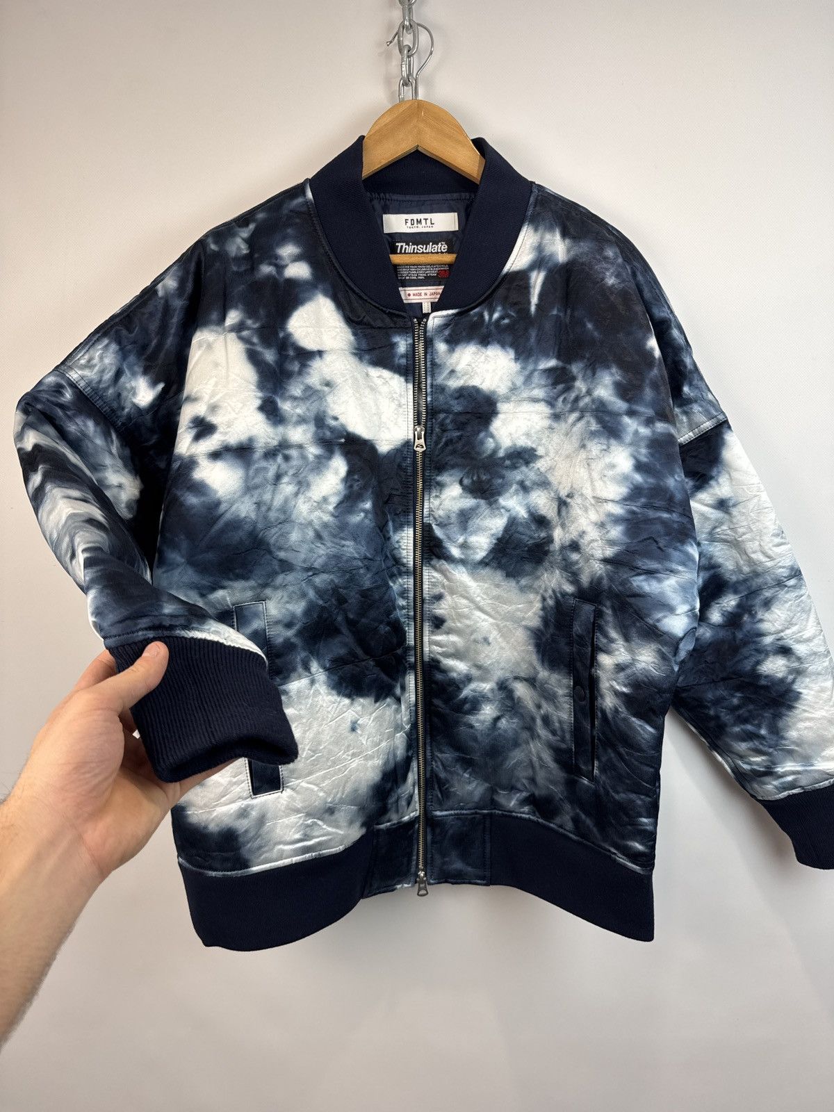 FDMTL FDMTL Tie Dye Bomber Jacket Size 4 Size US M / EU 48-50 / 2 - 5 Thumbnail