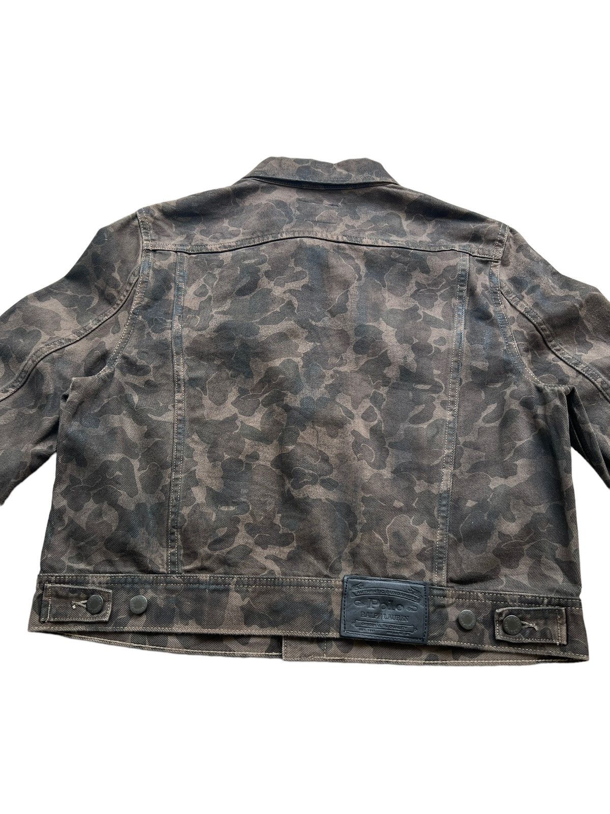 Polo Ralph Lauren Polo Ralph Lauren Duck Camo Cropped Denim Jacket Size US M / EU 48-50 / 2 - 9 Thumbnail