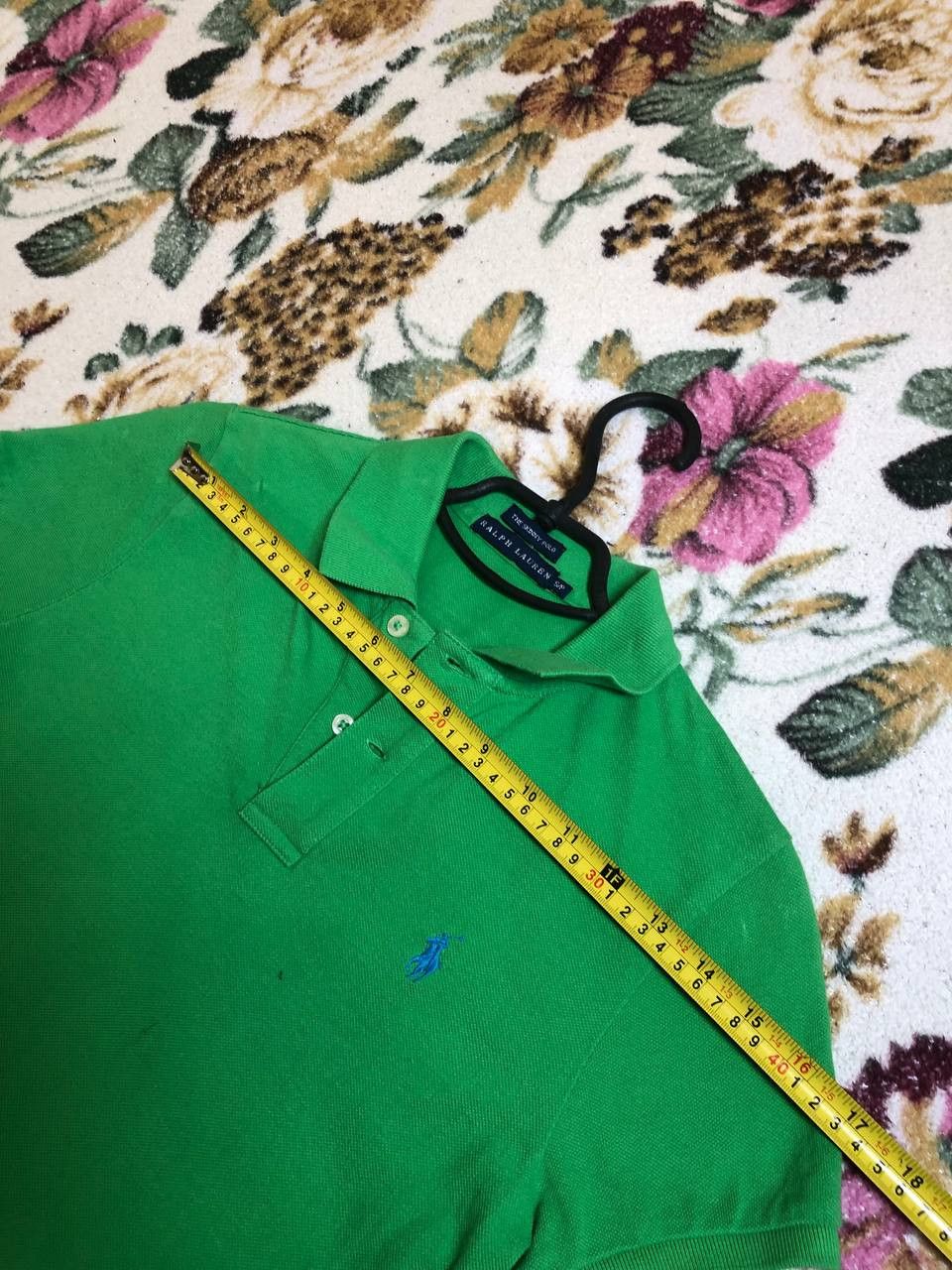 Polo Ralph Lauren Ralph Lauren Green Logo Embroidered Cotton Skinny Polo Size S / US 4 / IT 40 - 10 Thumbnail