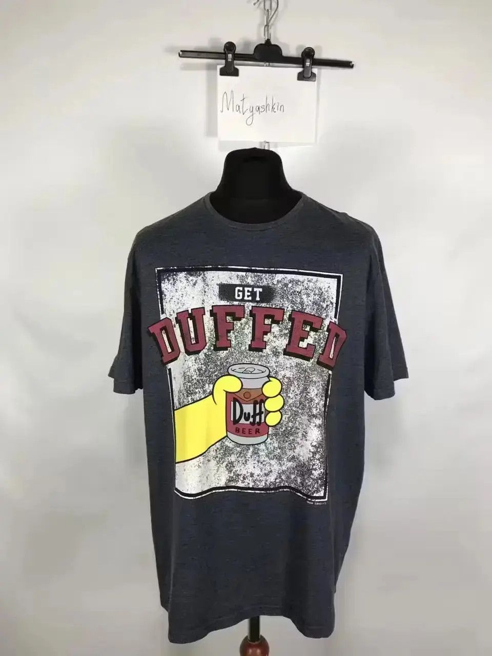 Band Tees × The Simpsons × Vintage The Simpsons t-shirt get duffed size XXL Size US XXL / EU 58 / 5 - 1 Thumbnail