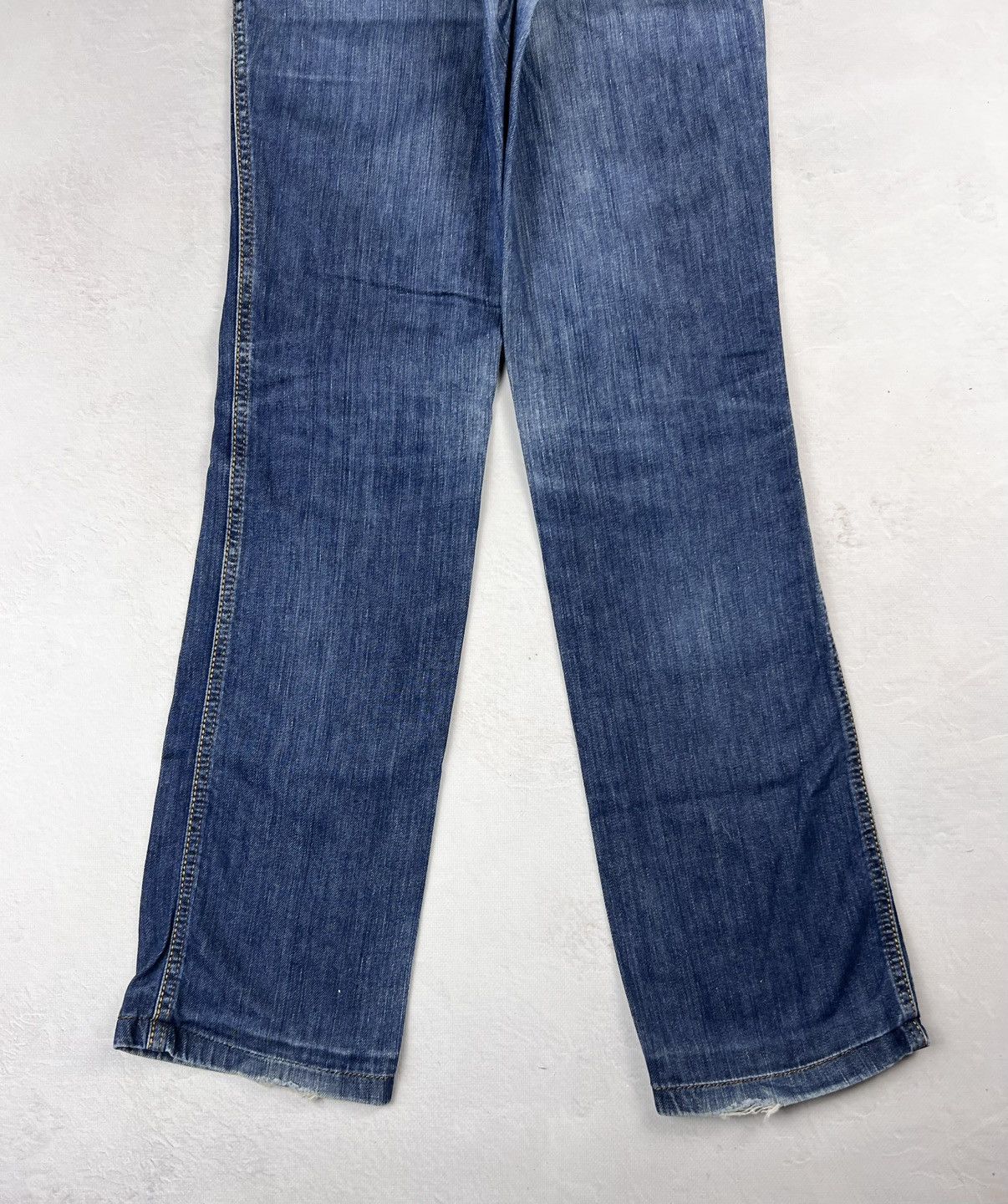 Japanese Brand × Roberto Cavalli × Vintage Avant Garde Japanese Denim Roberto Cavalli Y2k Classic Style Size 27" / US 4 / IT 40 - 4 Thumbnail
