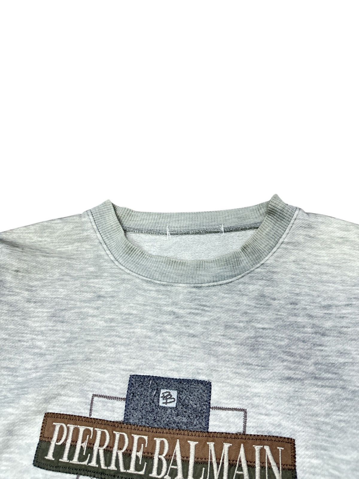 Pierre Balmain Piere Balmain Paris Sweatshirt . Size US L / EU 52-54 / 3 - 8 Thumbnail