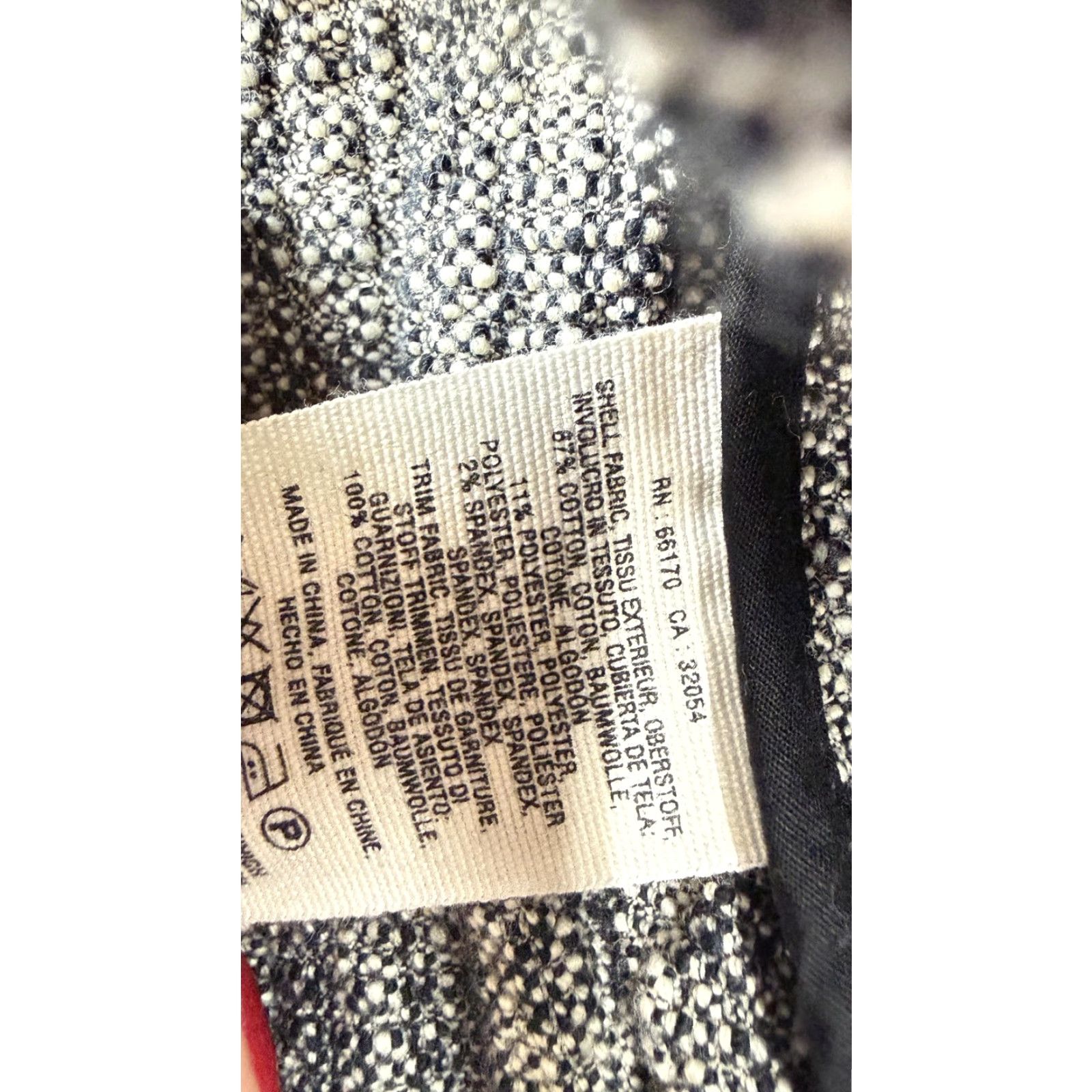 Anthropologie Anthropologie Cartonnier Blazer Womens 4 Gray Tweed Jacket Size S / US 4 / IT 40 - 7 Thumbnail
