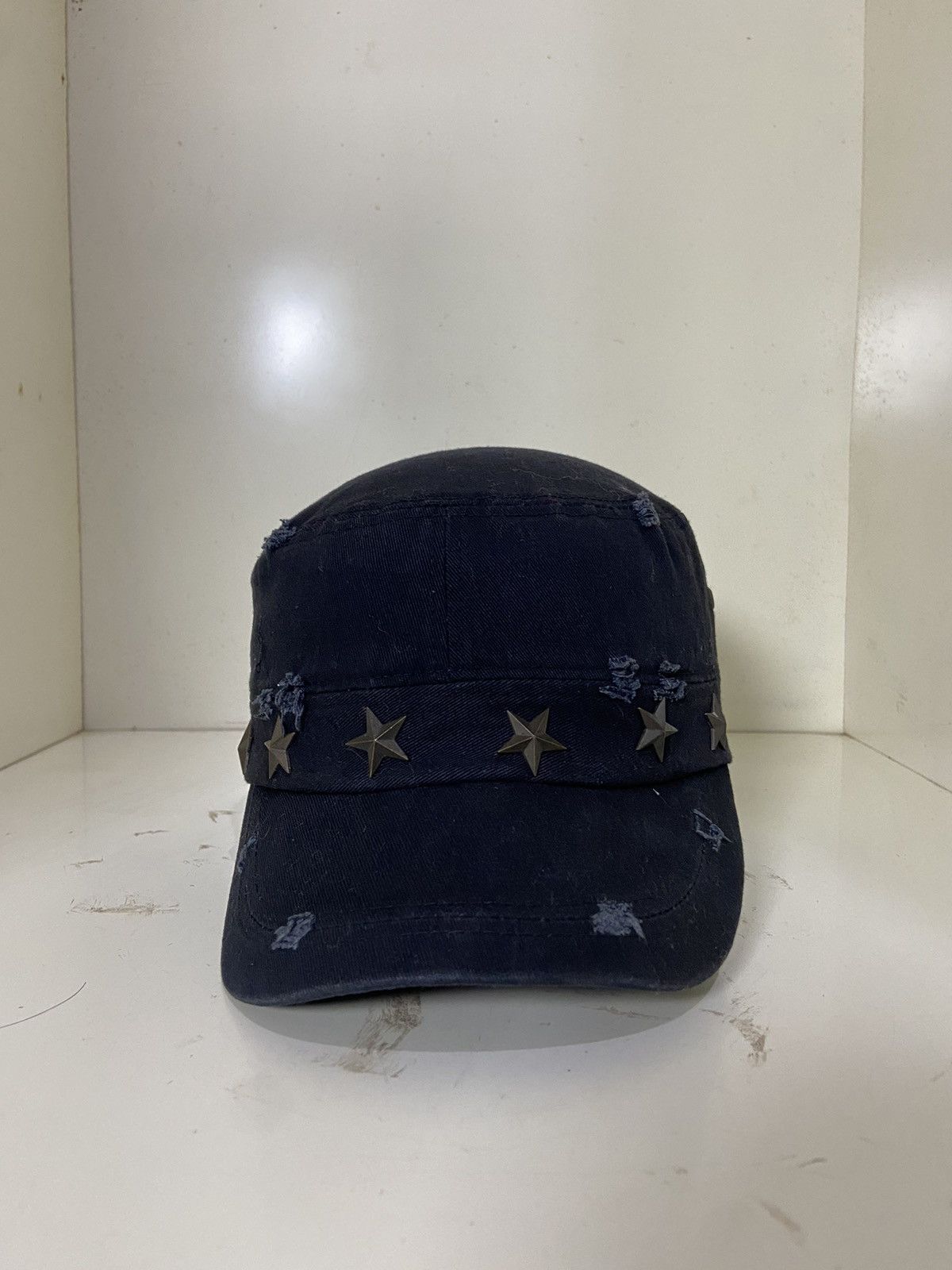 If Six Was Nine VTG cap&j patrol cap star studded Size ONE SIZE - 1 Thumbnail