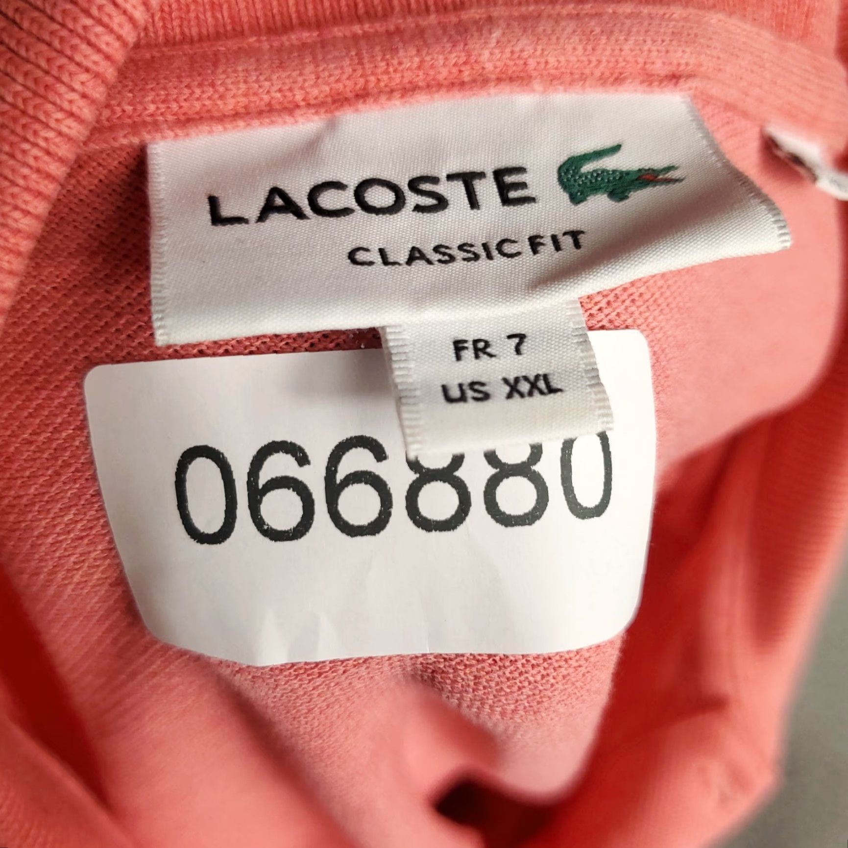 Lacoste Lacoste Polo Shirt Mens 2XL Red Short Sleeve Button Collar Classic Casual Polo Shirt Mens 2XL Red Lacoste Size US XXL / EU 58 / 5 - 8 Thumbnail