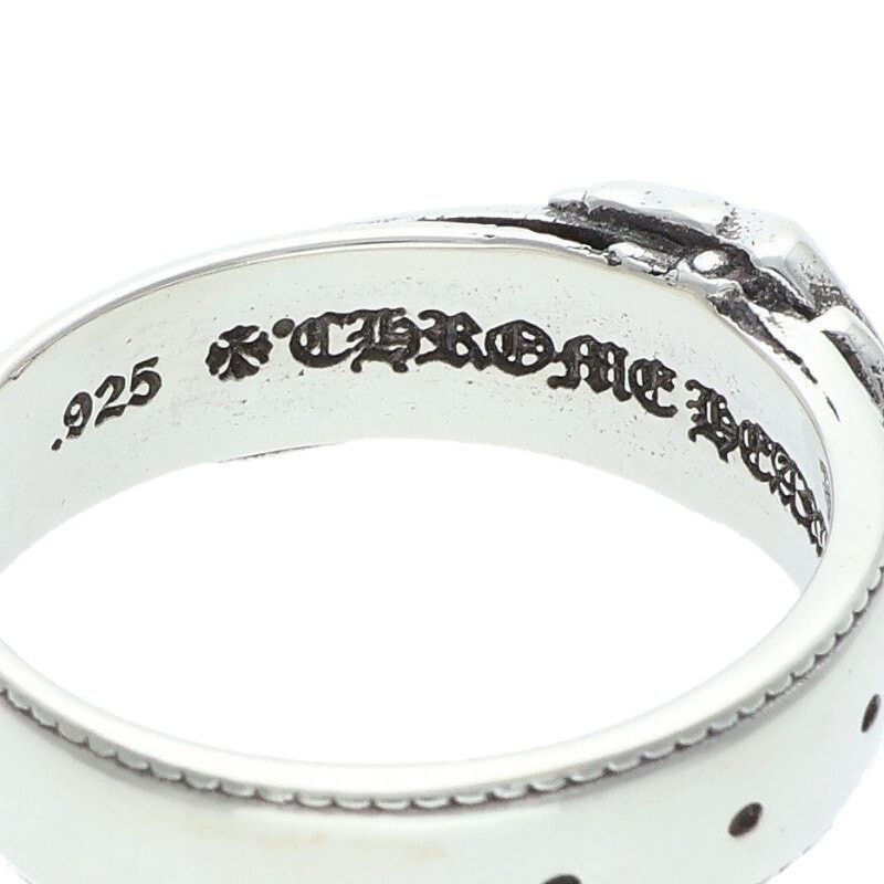 Chrome Hearts Chrome Hearts No. 21 Belted CH Logo Silver Ring Size ONE SIZE - 3 Thumbnail