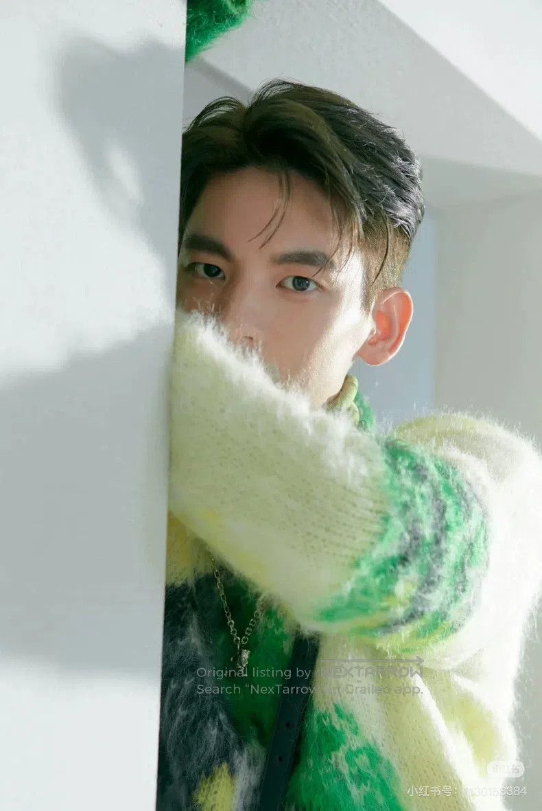 Dior Dior Yellow-green horsehair sweater Size US M / EU 48-50 / 2 - 7 Thumbnail