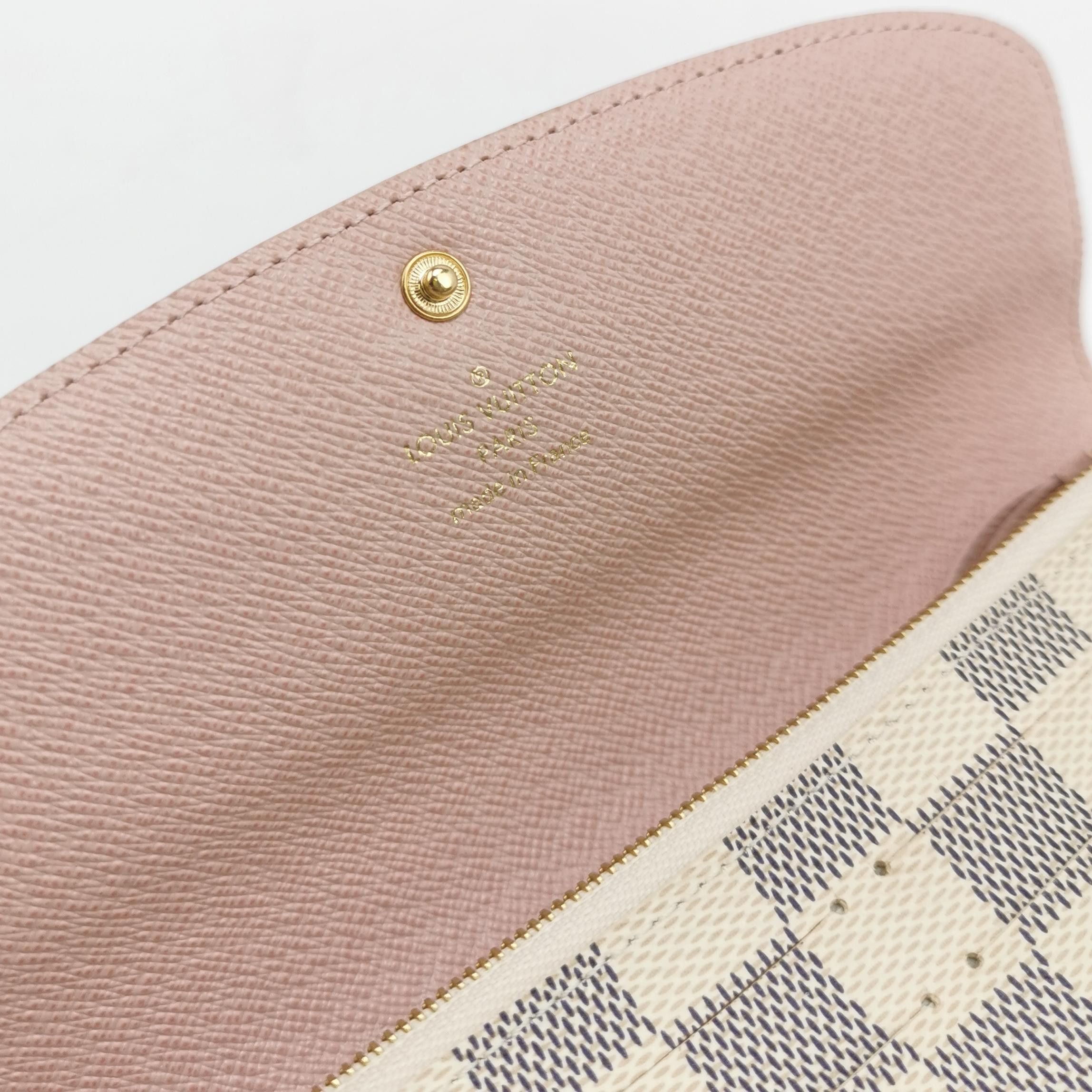 Louis Vuitton Louis Vuitton (LV) Emilie Checkerboard Snap Wallet -y2506 Size ONE SIZE - 2 Thumbnail
