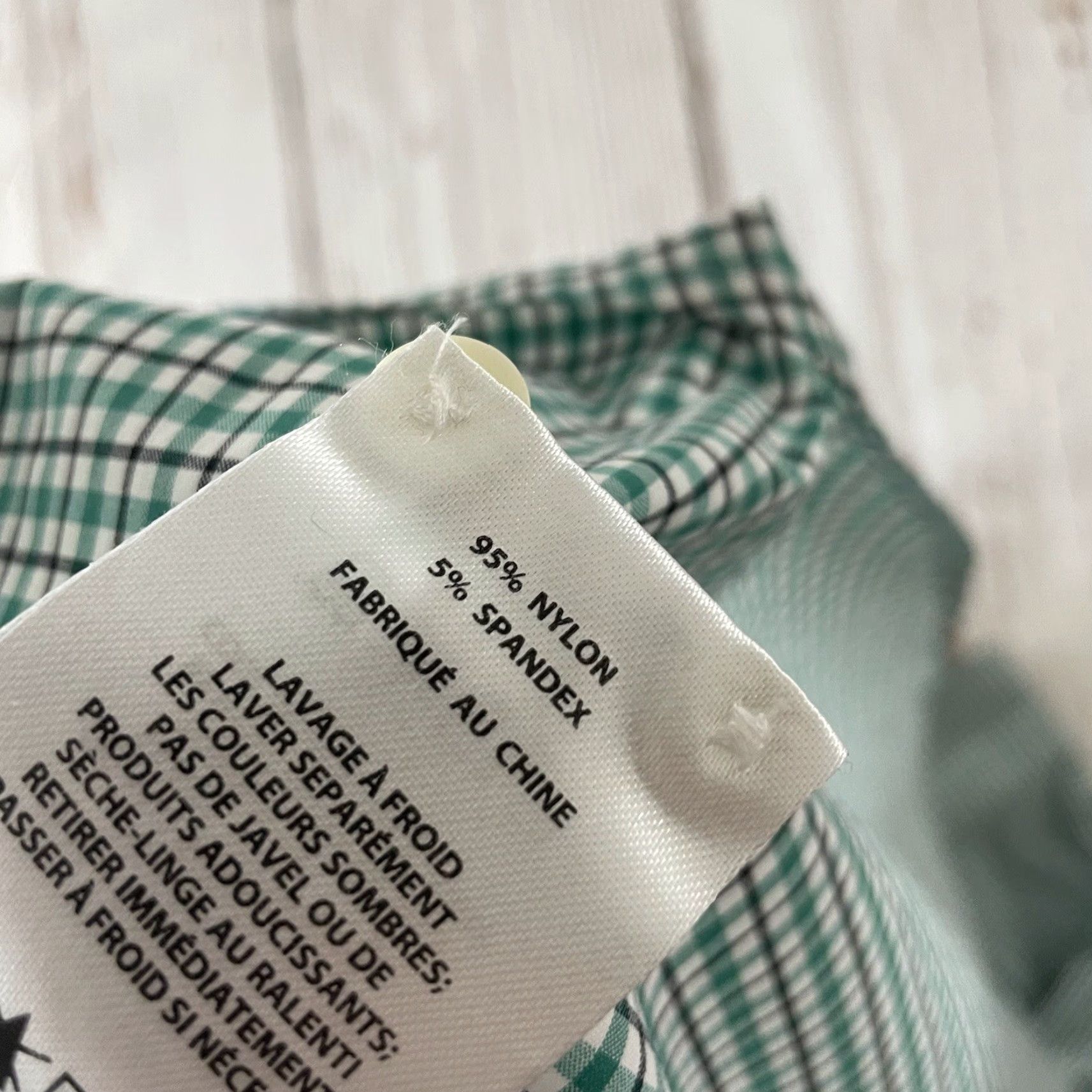 Footjoy VINTAGE FootJoy Plaid Green Shirt Button-Front Long Sleeve Men's XL Size US XL / EU 56 / 4 - 6 Thumbnail