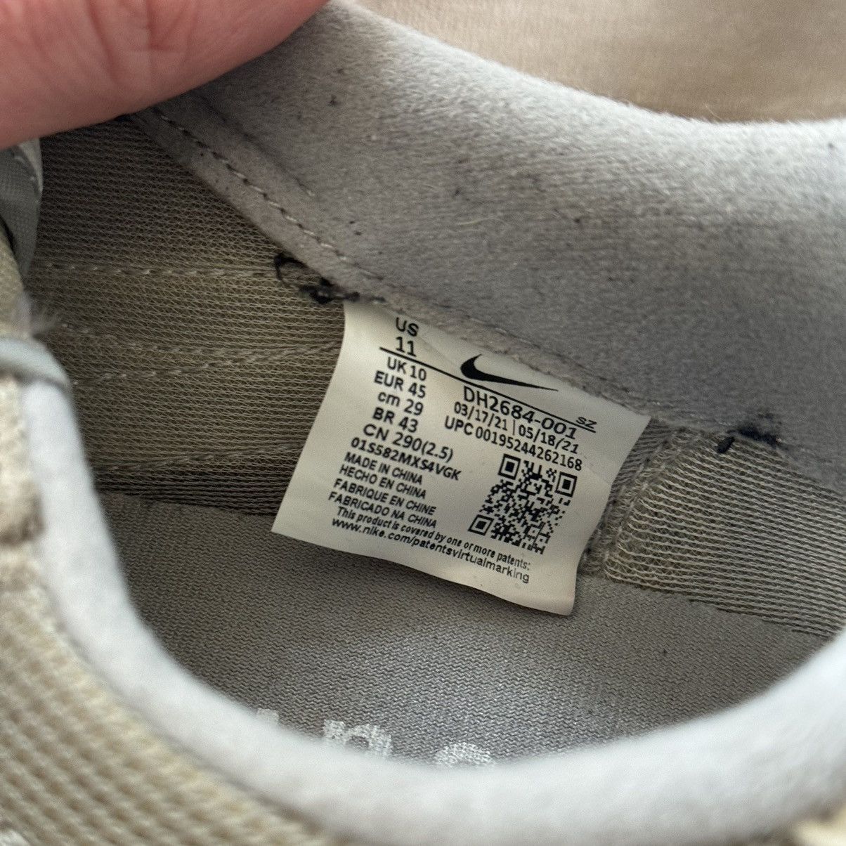 Fragment Design × Nike × Sacai Nike Safari Fragment Sneakers Size US 11 / EU 44 - 5 Thumbnail