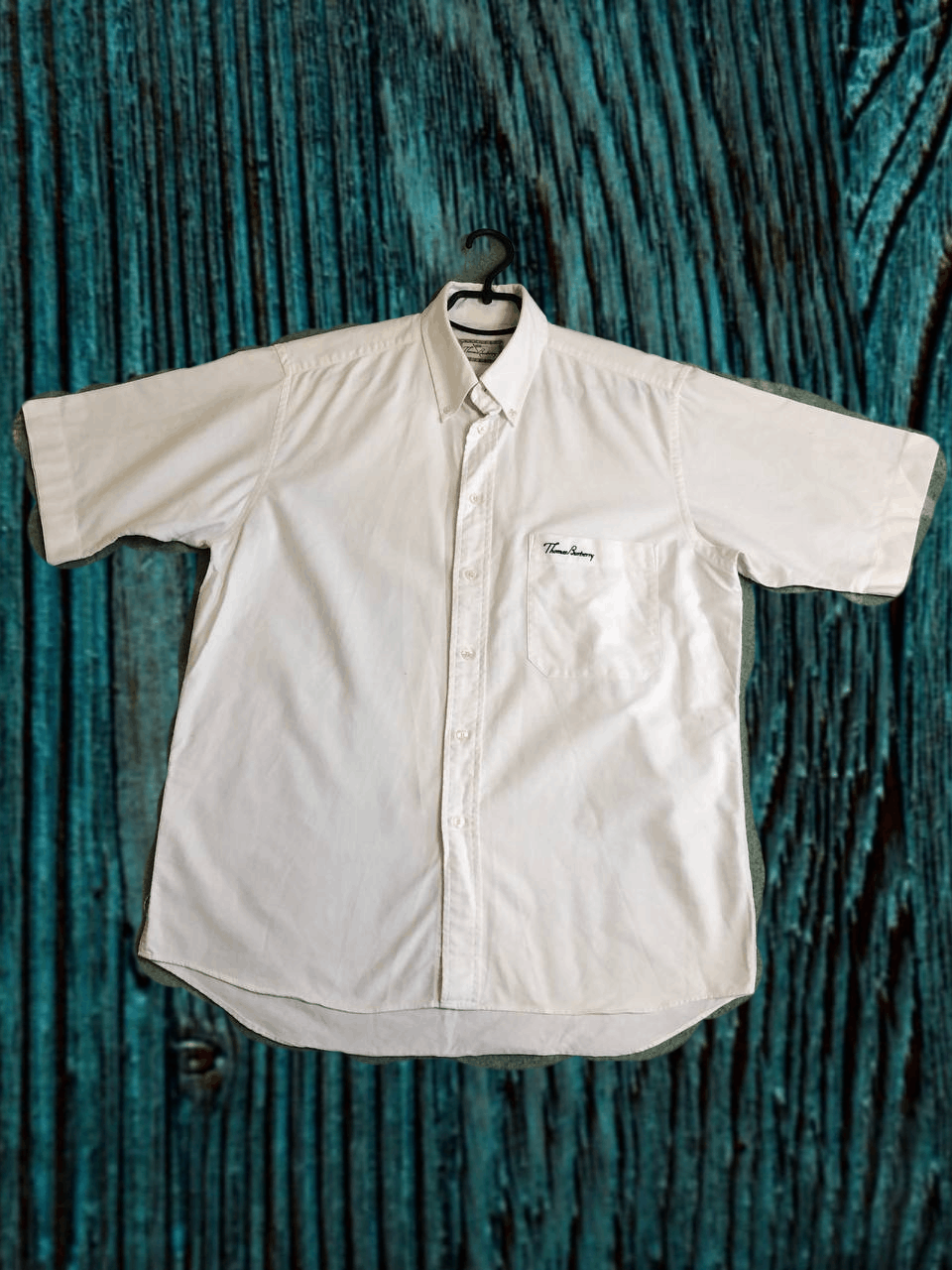 Burberry THOMAS BURBERRY Vintage Rare Mens Cotton shirt Size US M / EU 48-50 / 2 - 1 Thumbnail