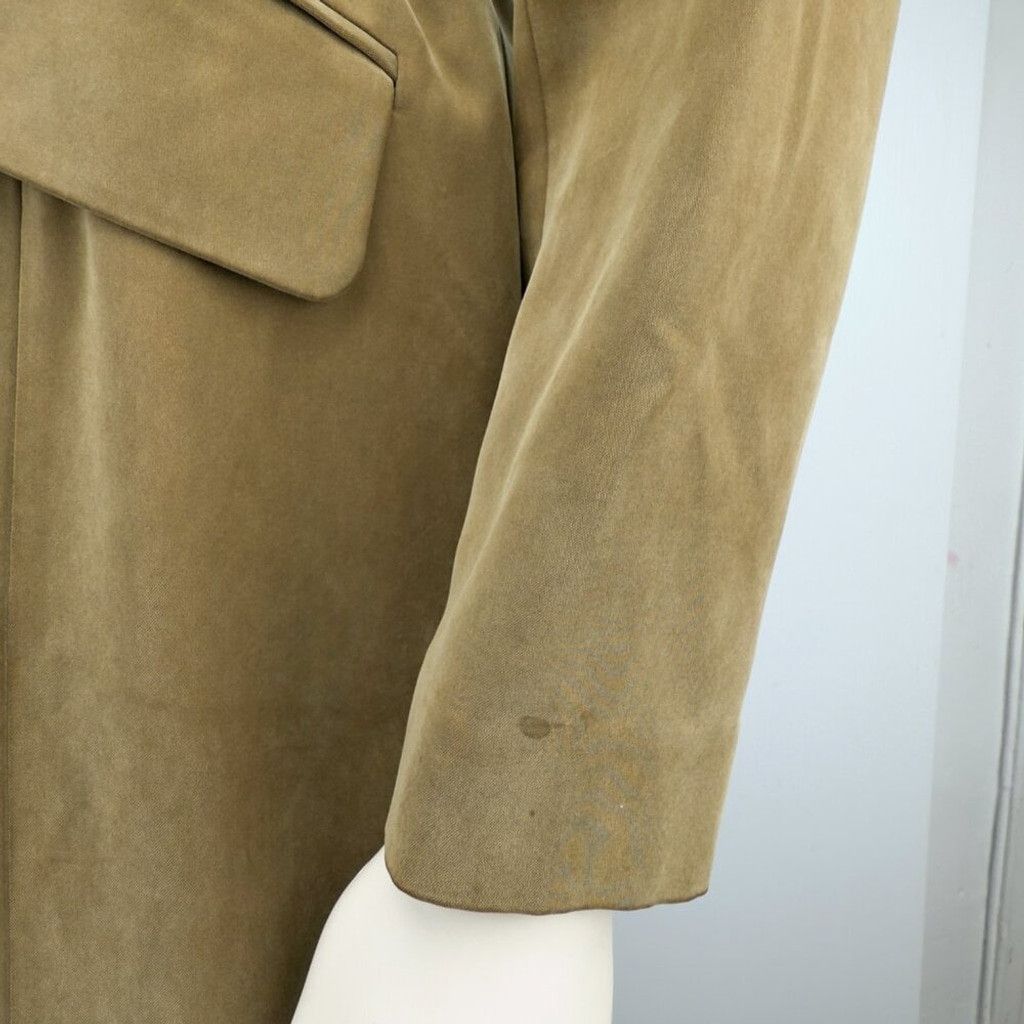 Massimo Dutti MASSIMO DUTTI Blazer Dress / Trench Coat Tan Belted Fall 6 Size M / US 6-8 / IT 42-44 - 14 Thumbnail