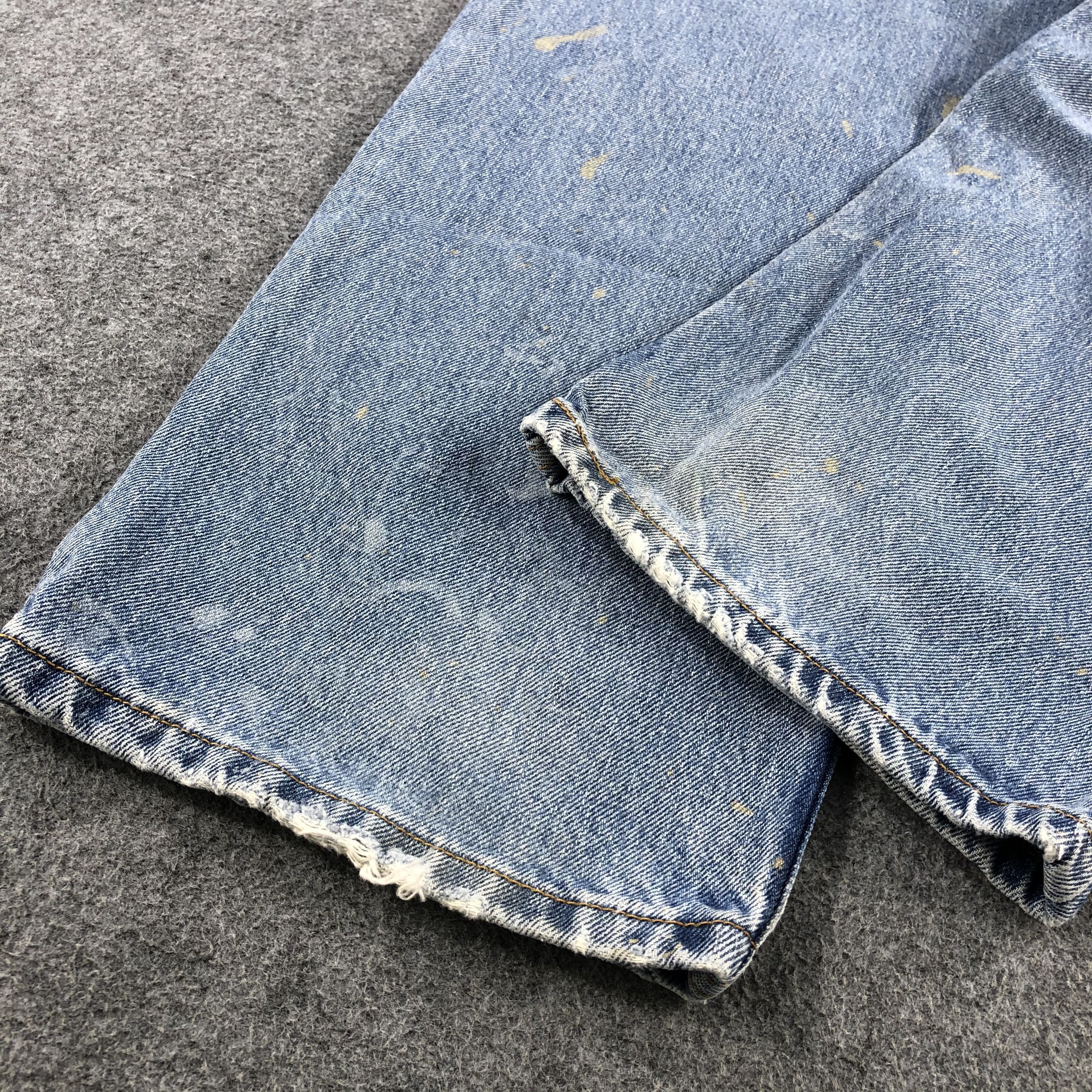 Levi's Vintage Blue Wash Levis 550 Jeans-J2003 Size US 35 - 6 Thumbnail