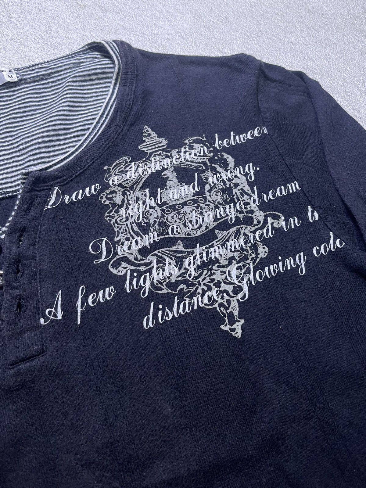 Japanese Brand Y2K EXCUSE long sleeve tshirt Size US M / EU 48-50 / 2 - 3 Thumbnail