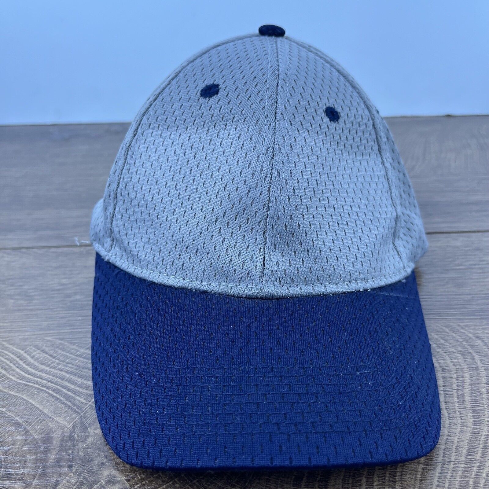 Other Plain Gray Blue Hat Gray Adjustable Hat Gray Adult Size Hat Size ONE SIZE - 1 Thumbnail