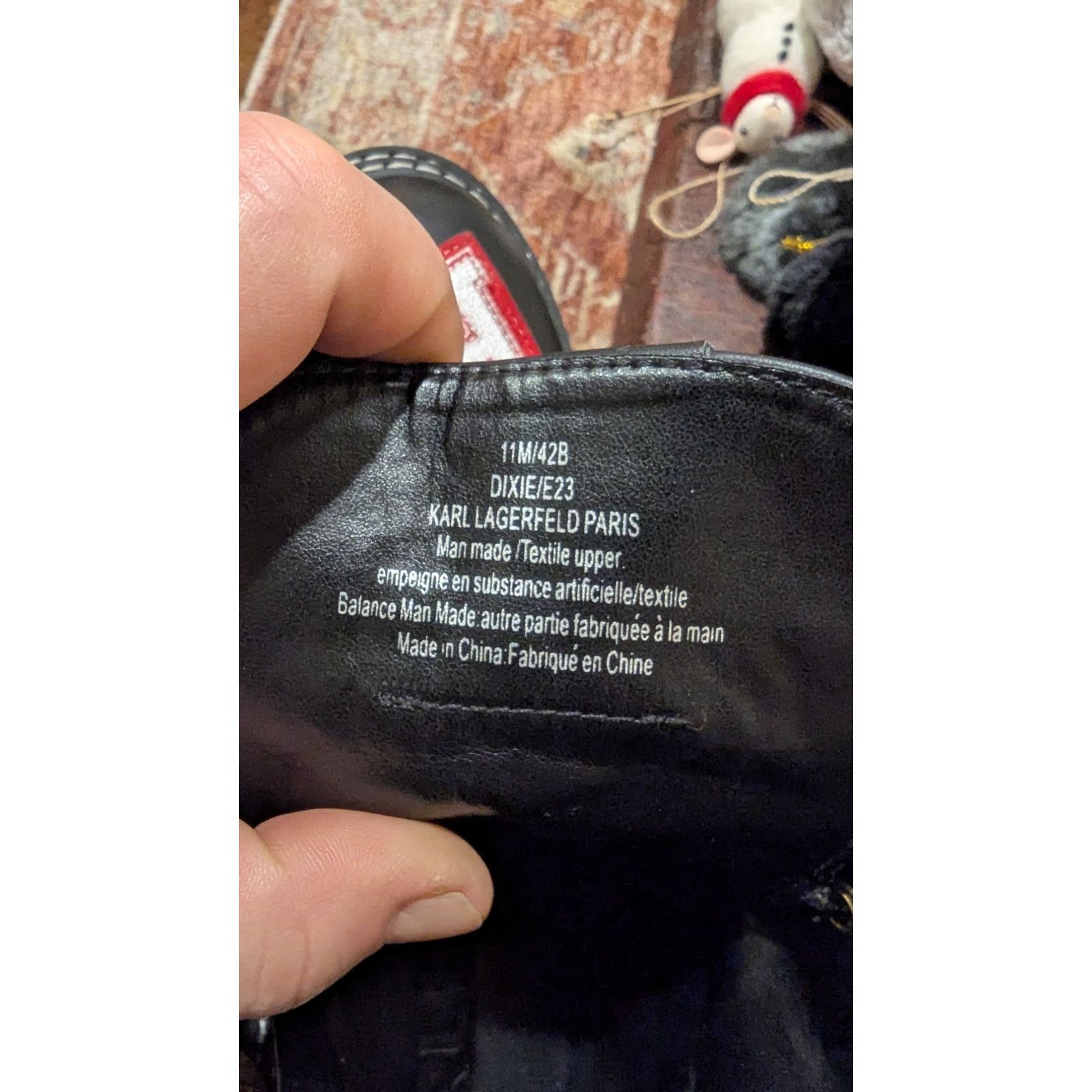 Karl Lagerfeld Karl Lagerfeld Paris Zip Up Combat Boots Dixie E23 Patches Size US 11 / IT 41 - 6 Thumbnail