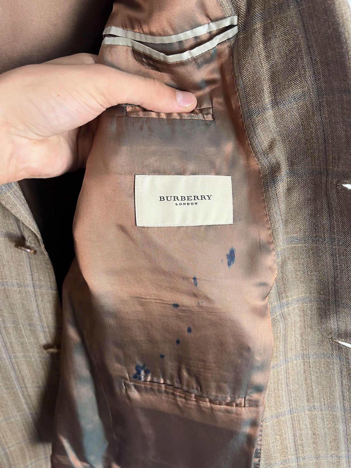 Burberry Burberry Blazer Jacket Size 50R - 7 Thumbnail
