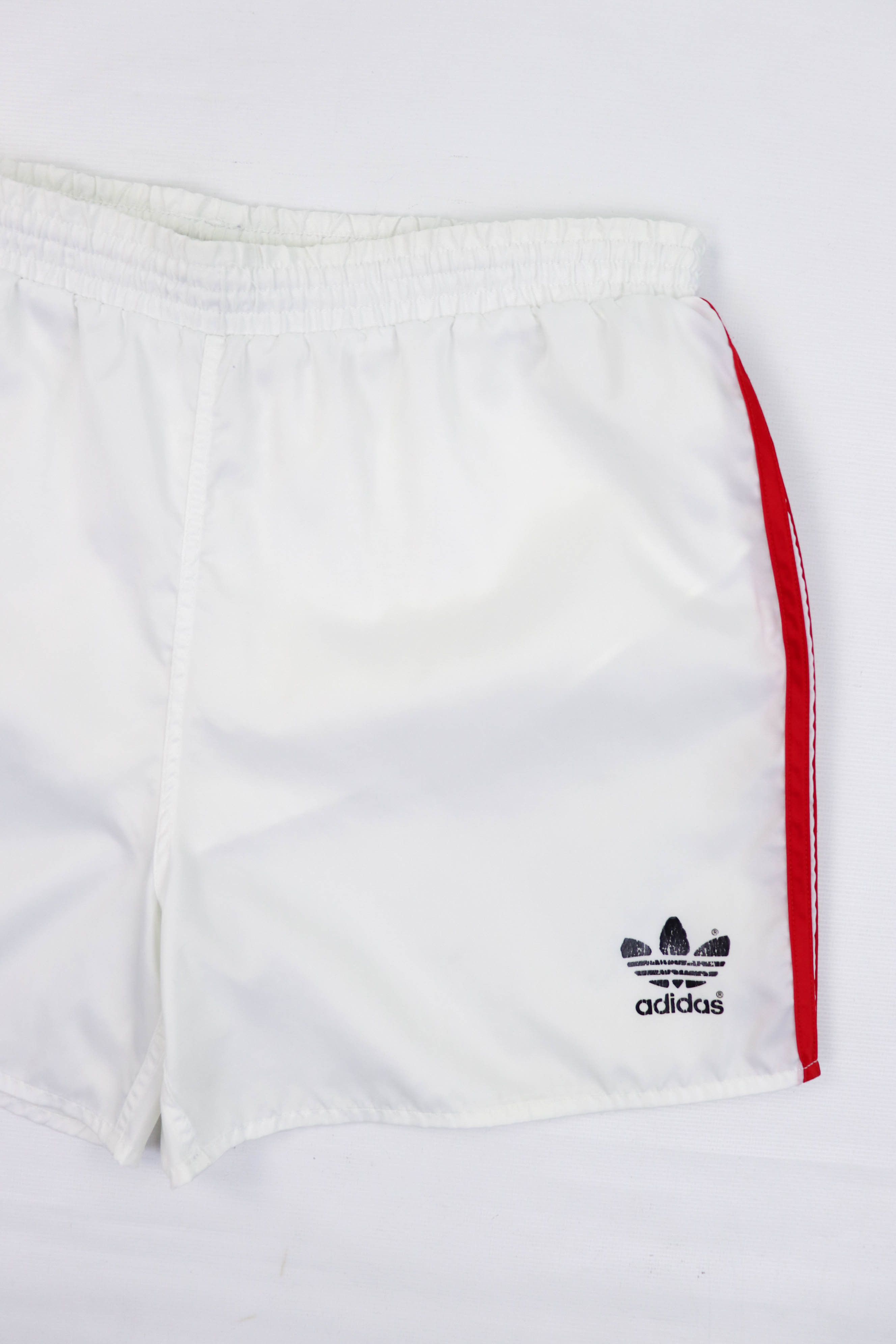 Adidas Adidas Vintage 70-80s White Satin Nylon Running Shorts Size 42" / US 20 - 5 Thumbnail