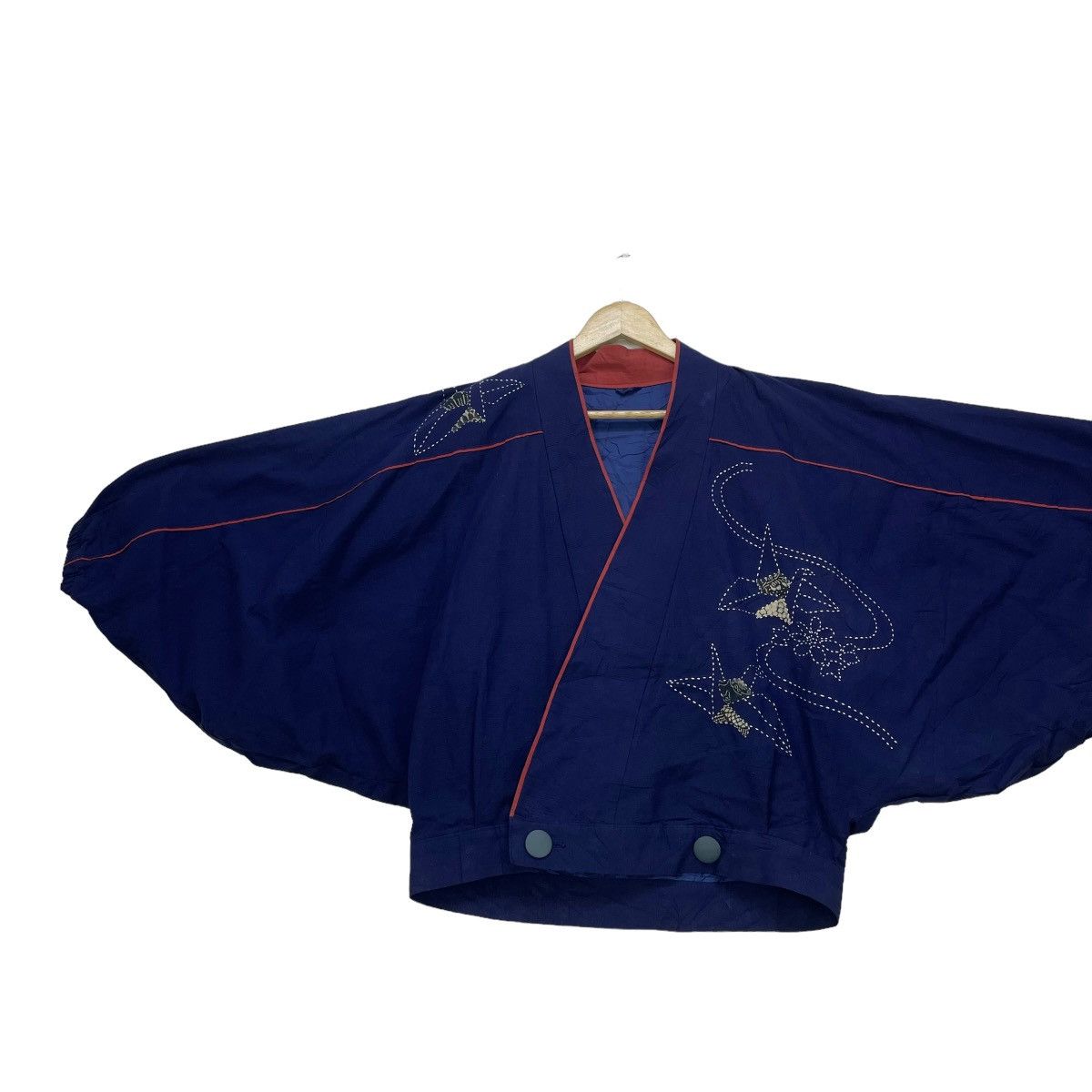 Issey Miyake × Traditional Weatherwear Japanese Traditional Kimono Wrap Jacket Size US M / EU 48-50 / 2 - 4 Thumbnail