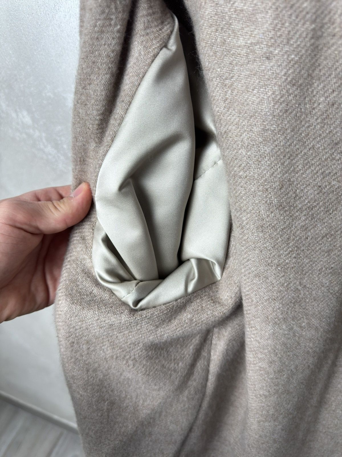 Loro Piana Loro Piana Suede & Cashmere Heavy Coat Jacket Size US L / EU 52-54 / 3 - 18 Thumbnail