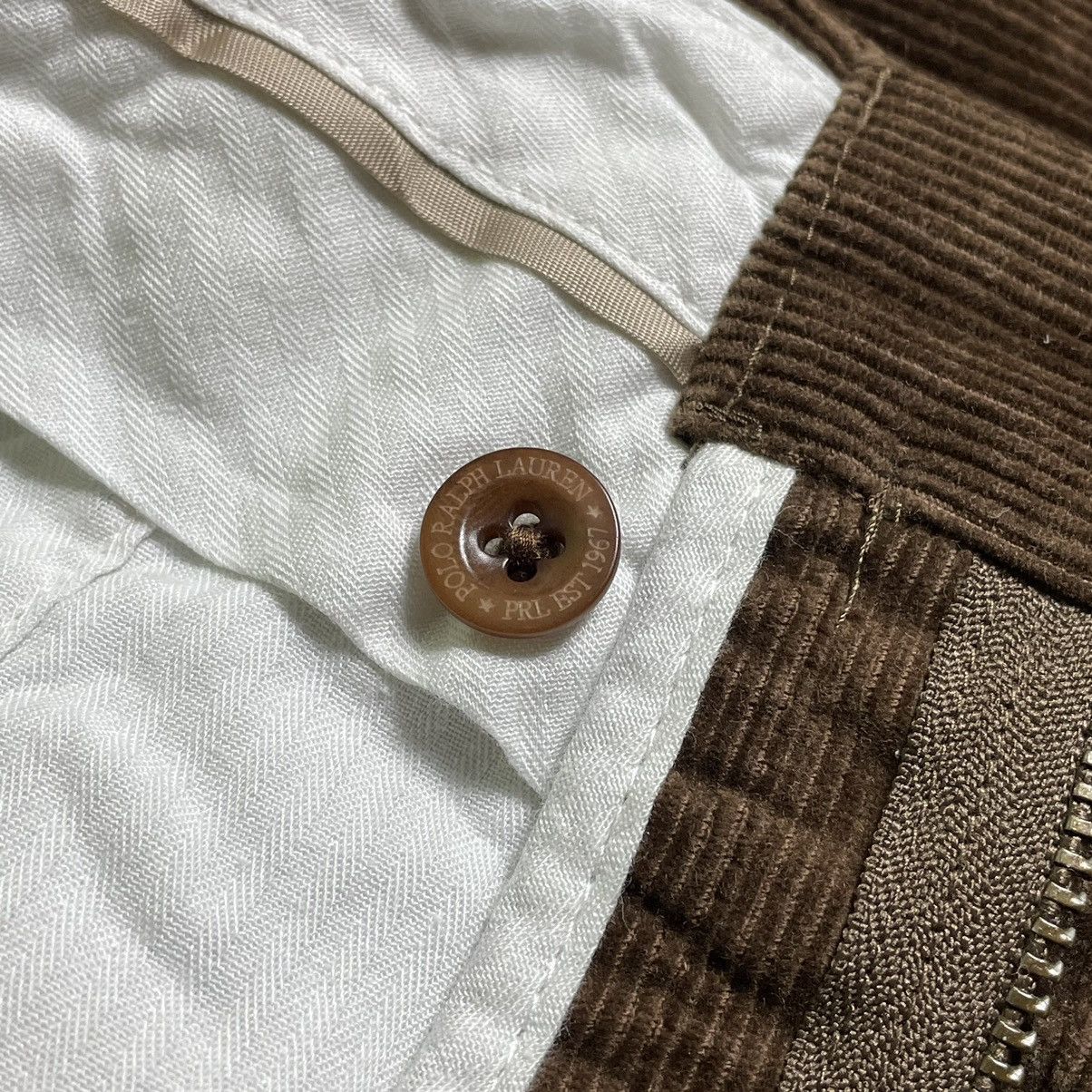 Polo Ralph Lauren × Vintage Vintage Ralph Lauren Oldmoney Brown Corduroy Trousers Size US 38 / EU 54 - 9 Thumbnail