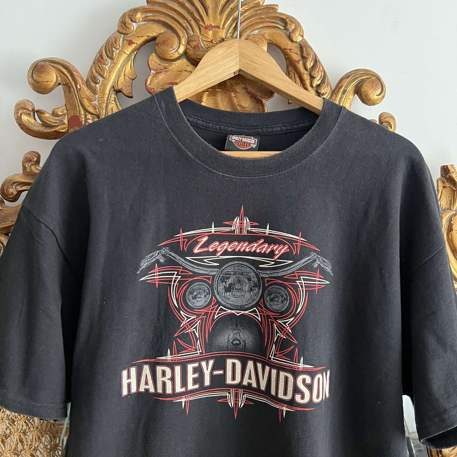 Harley Davidson × Vintage Rare Harley Davidson Bolzano, Italy T-Shirt Sz XL Size US XL / EU 56 / 4 - 2 Thumbnail
