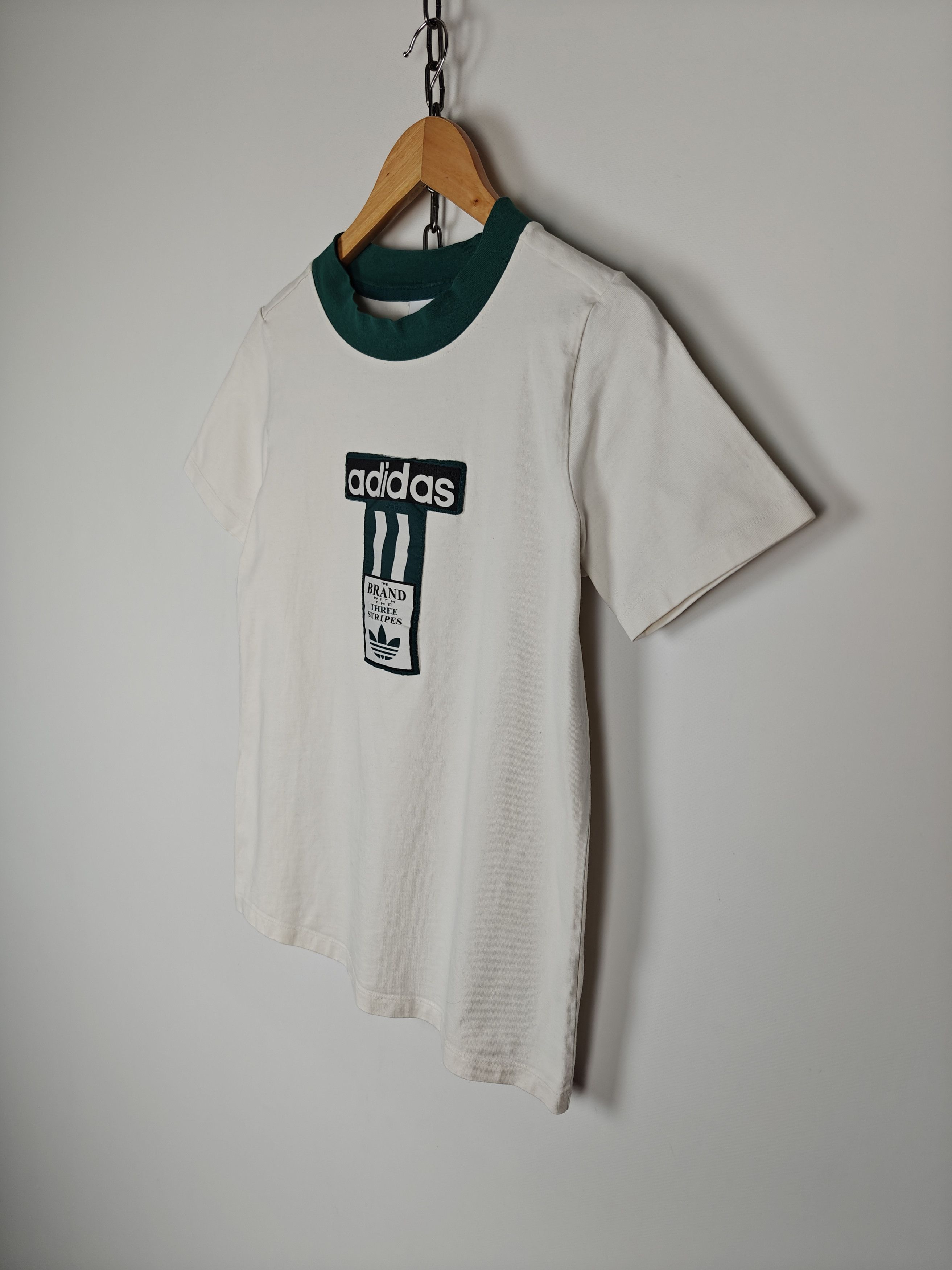 Adidas Adidas Originals T-Shirt The 3 Stripes Brand White M Size M / US 6-8 / IT 42-44 - 6 Thumbnail