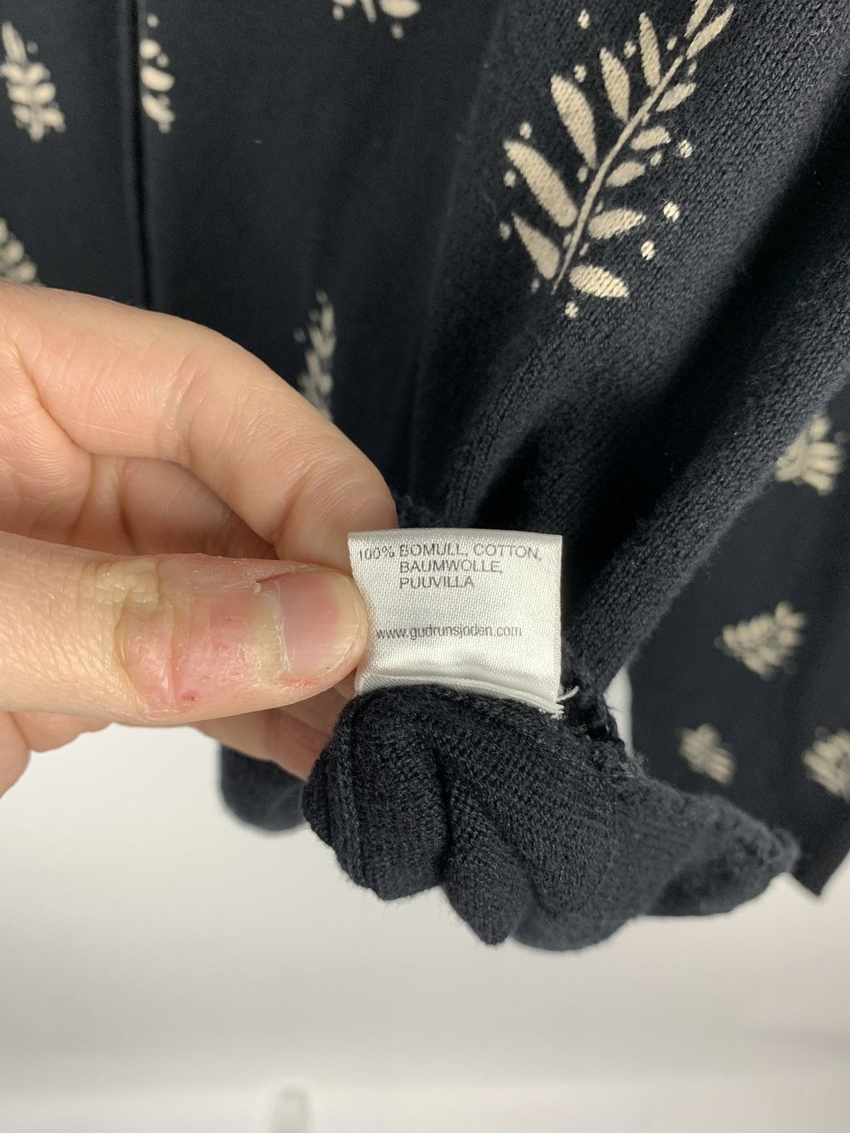 Other Gudrun Sjoden Floral Leaf Pattern Cardigan Sweater Size S Size S / US 4 / IT 40 - 9 Thumbnail