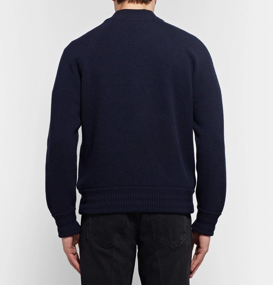 Berluti Fits L, Rare Haider (new designer of TOM FORD) Suede Knit Size US XL / EU 56 / 4 - 7 Thumbnail