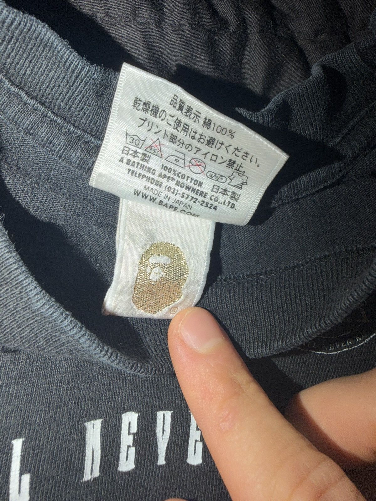 Bape Vinage Bape 1993 Shirt Size US L / EU 52-54 / 3 - 4 Thumbnail