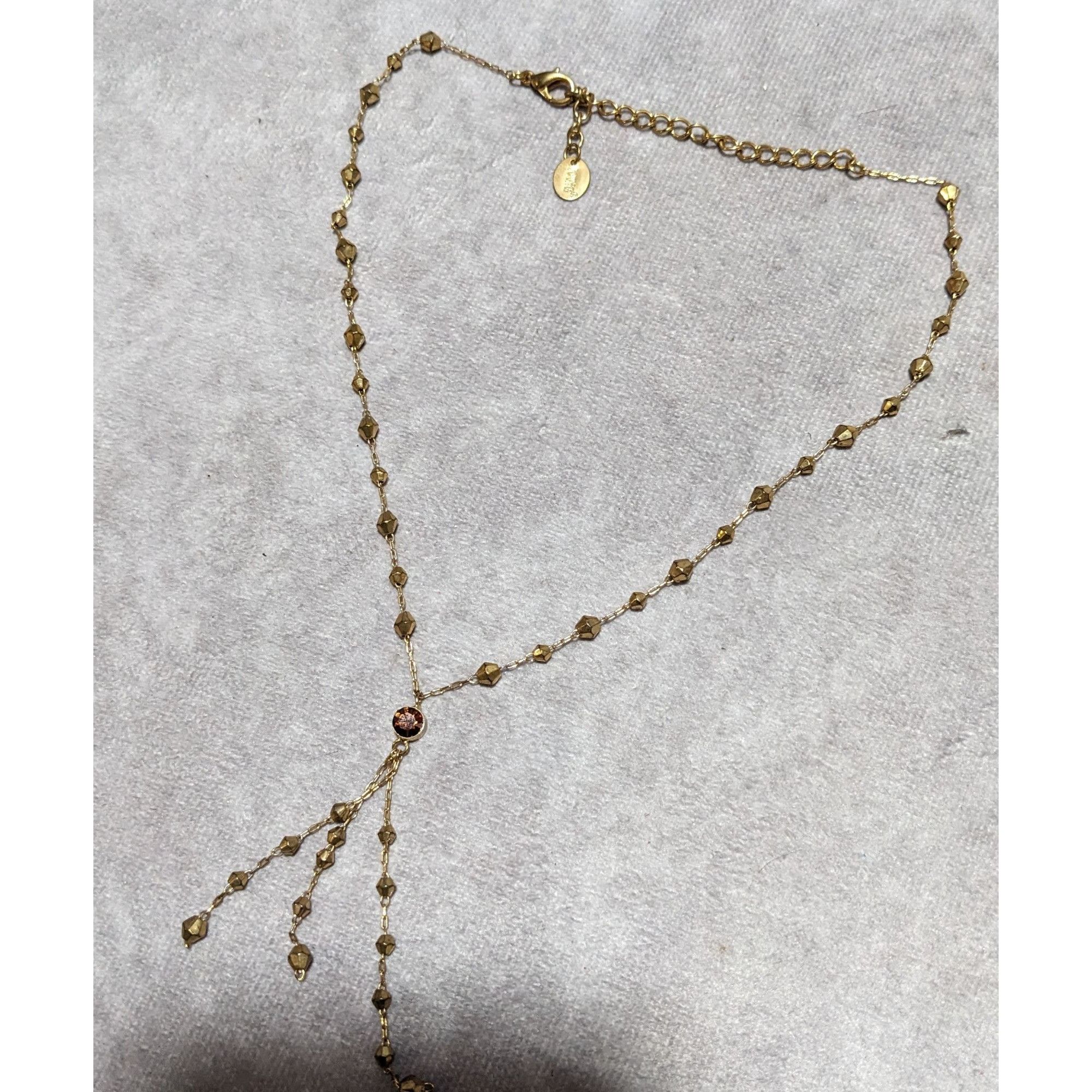 Other Y2K Icing Gold Beaded Tassel Necklace Size ONE SIZE - 18 Thumbnail
