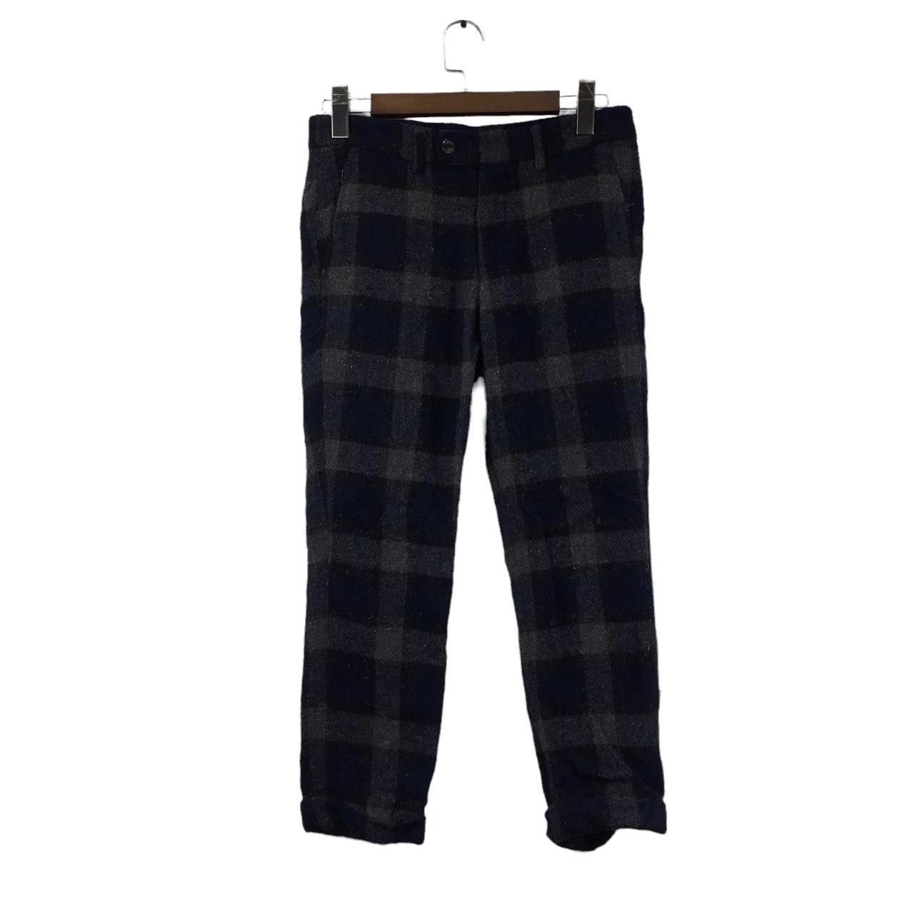 GOSTAR DE FUGA Vtg GOSTAR DE FUGA Japan Plaids Checks Pant Trouser Slack Size 30" / US 8 / IT 44 - 1 Thumbnail