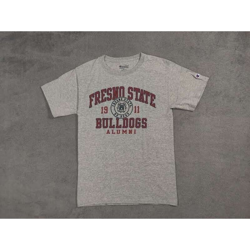Champion Fresno State Shirt Adult Mens Small Gray Bulldogs Alumni Size US S / EU 44-46 / 1 - 1 Thumbnail